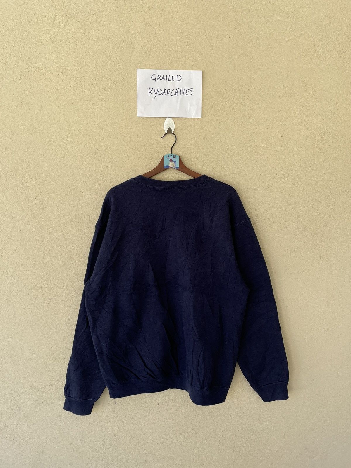 Fruit Of The Loom × Vintage Y2K JAZZ STATION SWEATSHIRT Size US L / EU 52-54 / 3 - 4 Thumbnail