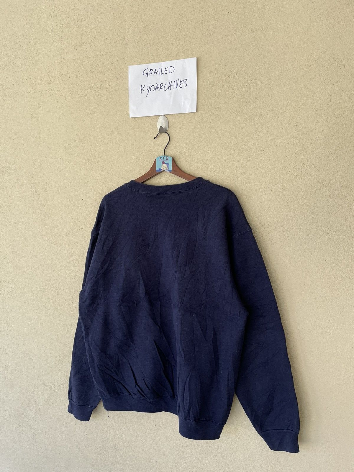 Fruit Of The Loom × Vintage Y2K JAZZ STATION SWEATSHIRT Size US L / EU 52-54 / 3 - 5 Thumbnail