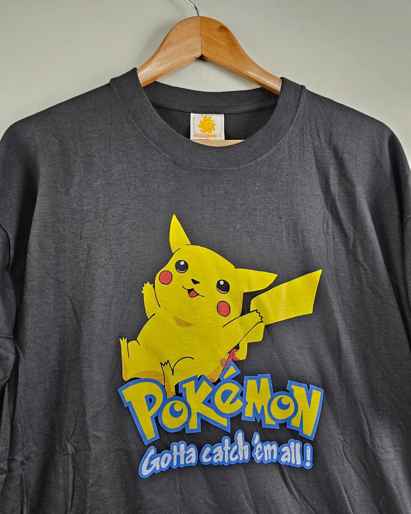 Anime × Pokemon × Vintage 90s Pokémon Pikachu Vintage Anime T Shirt XL Size US XL / EU 56 / 4 - 2 Thumbnail