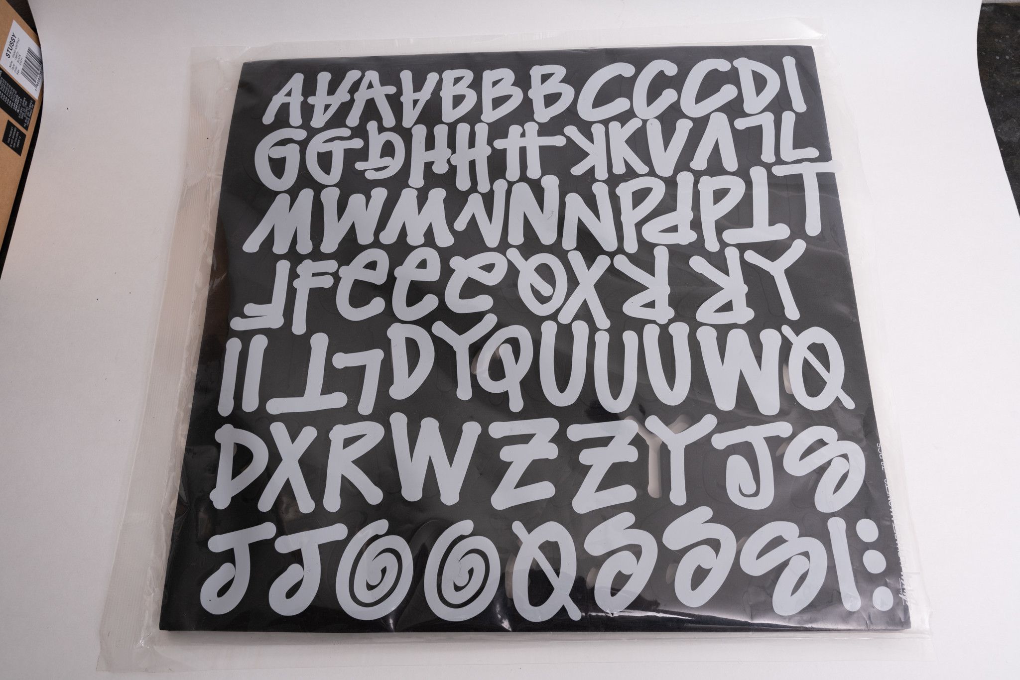 Stussy STUSSY ALPHABET SOFT FOAM MAGNETS | Grailed