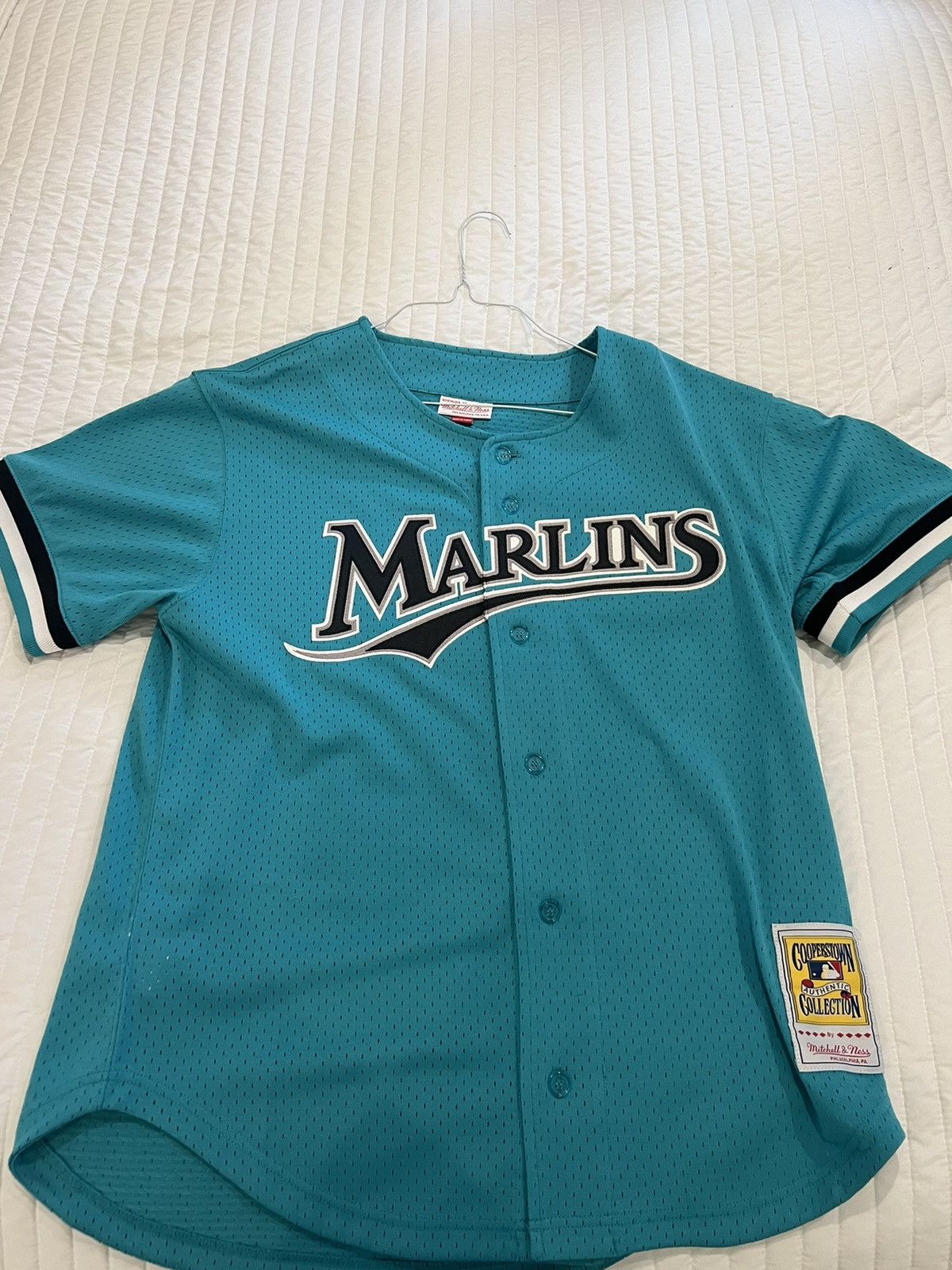 Andre Dawson Florida Marlins Mitchell and Ness AUTHENTIC Jersey