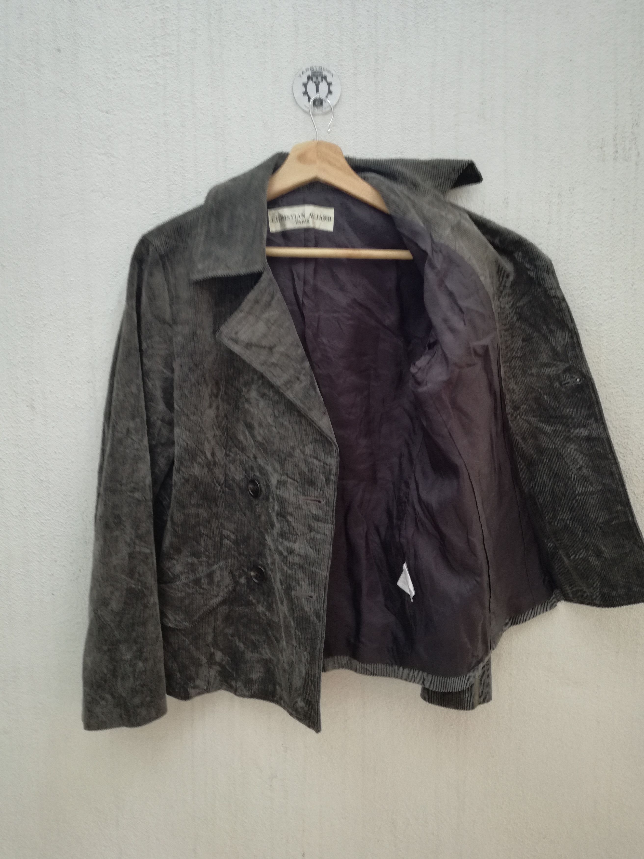 image of Archival Clothing x Avant Garde Offervtg Christian Aujard Paris Coudroy Jacket in Black, Women's (S