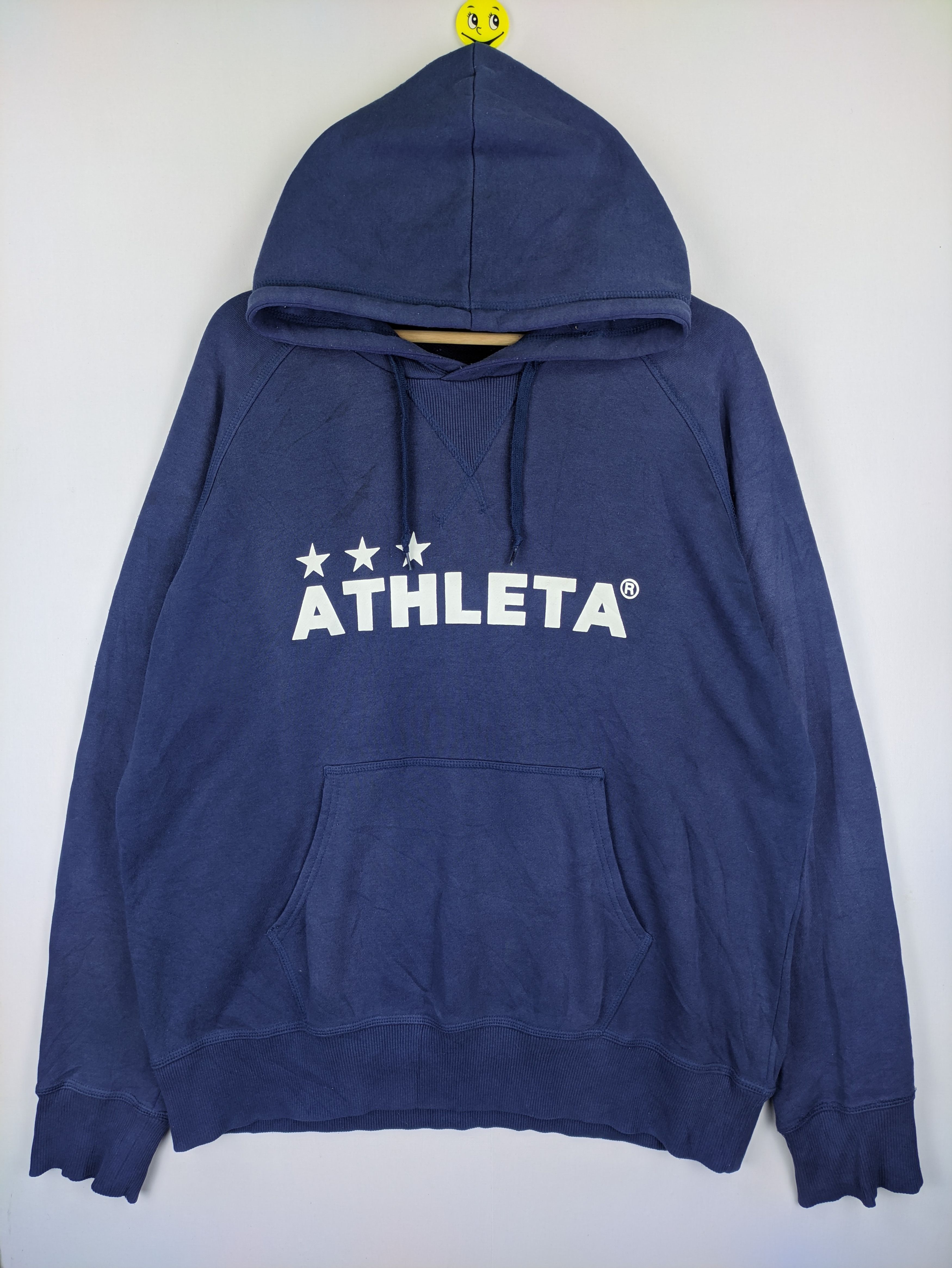 Japanese Brand Steals🔥Vintage Hoodie by Athleta Big Logo Size US XL / EU 56 / 4 - 1 Thumbnail