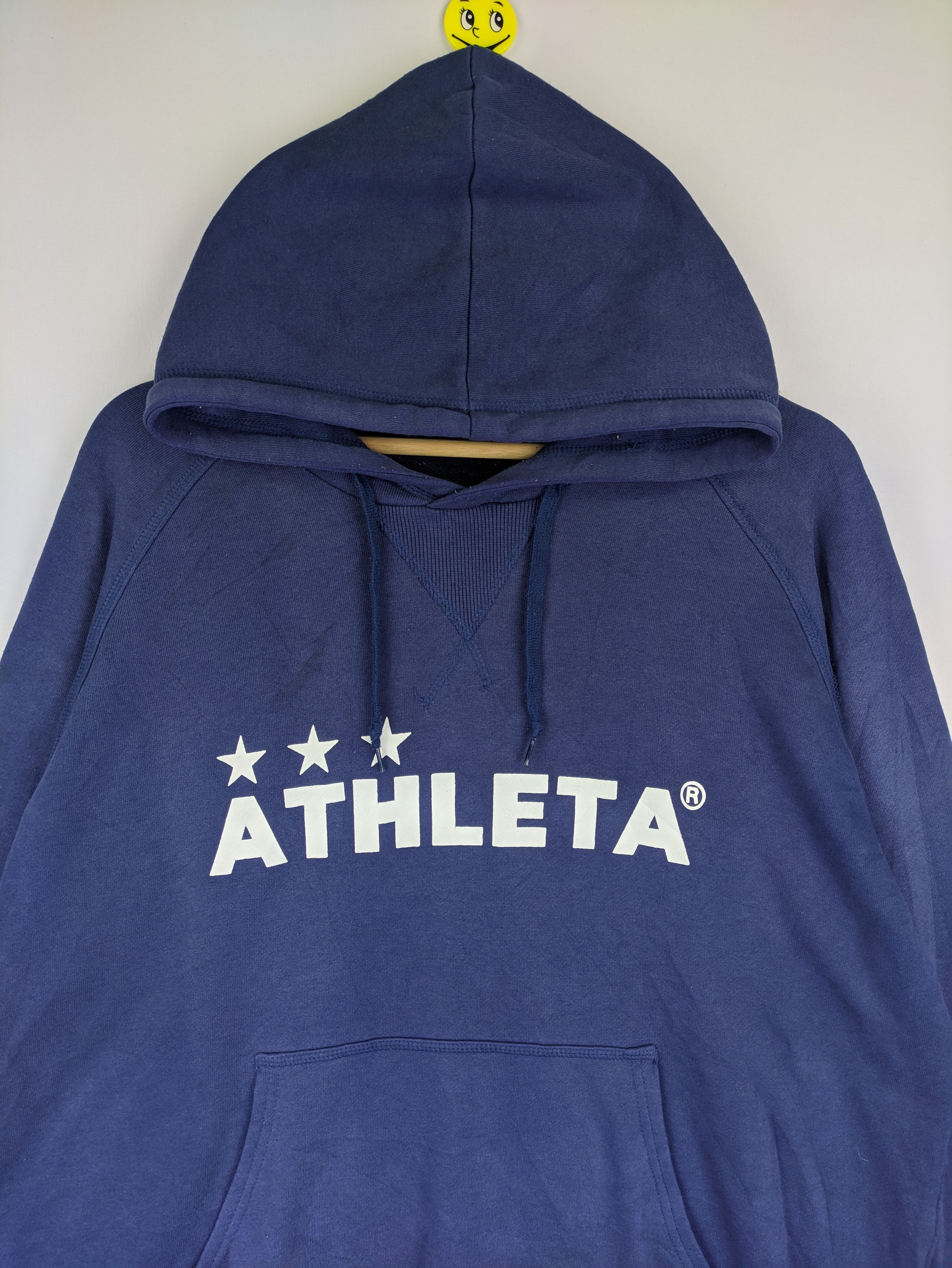 Japanese Brand Steals🔥Vintage Hoodie by Athleta Big Logo Size US XL / EU 56 / 4 - 7 Thumbnail