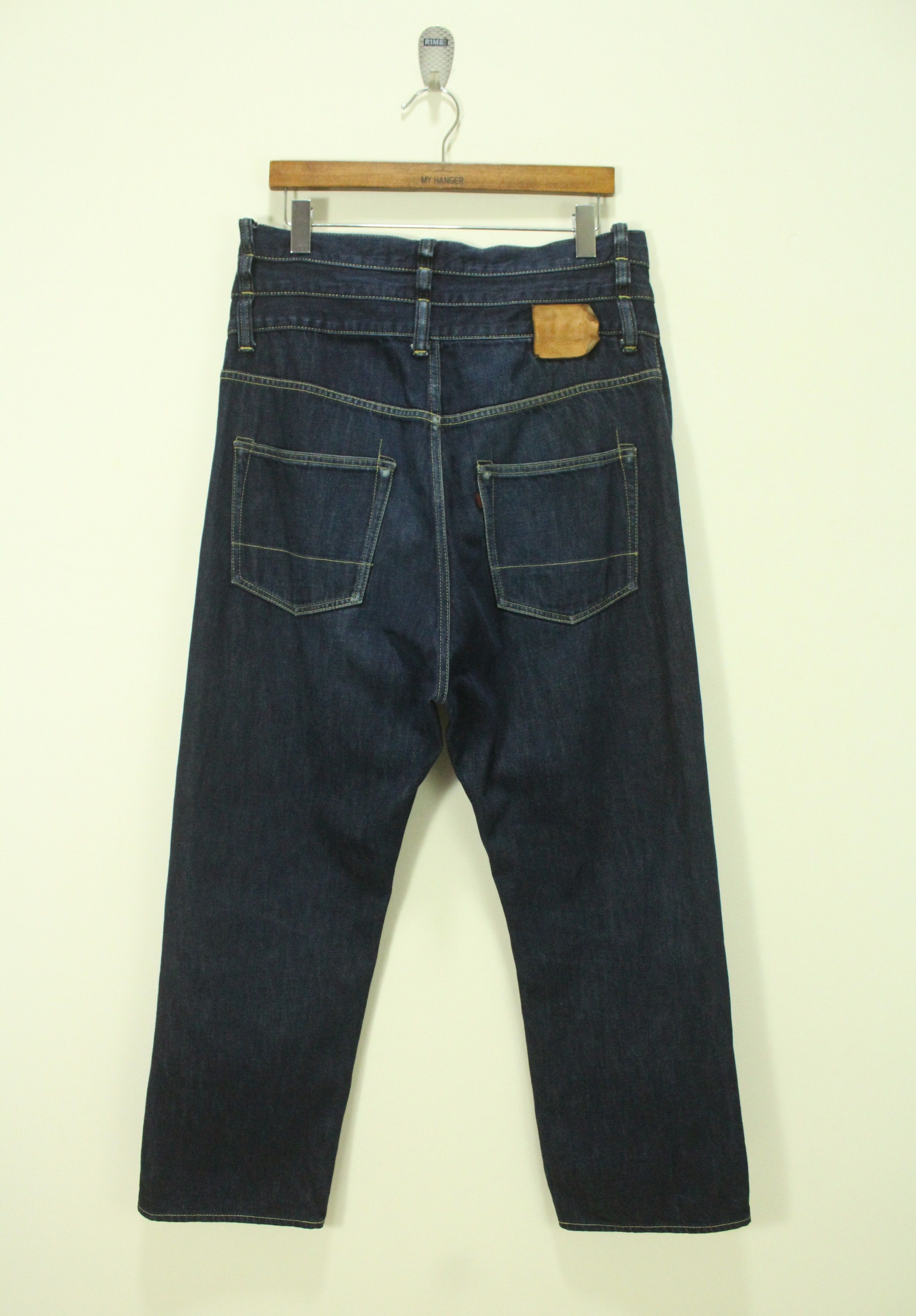 Comme des Garcons COMME DES GARCONS Denim GANRYU Triple Waist Drop Crotch Size US 34 / EU 50 - 8 Thumbnail