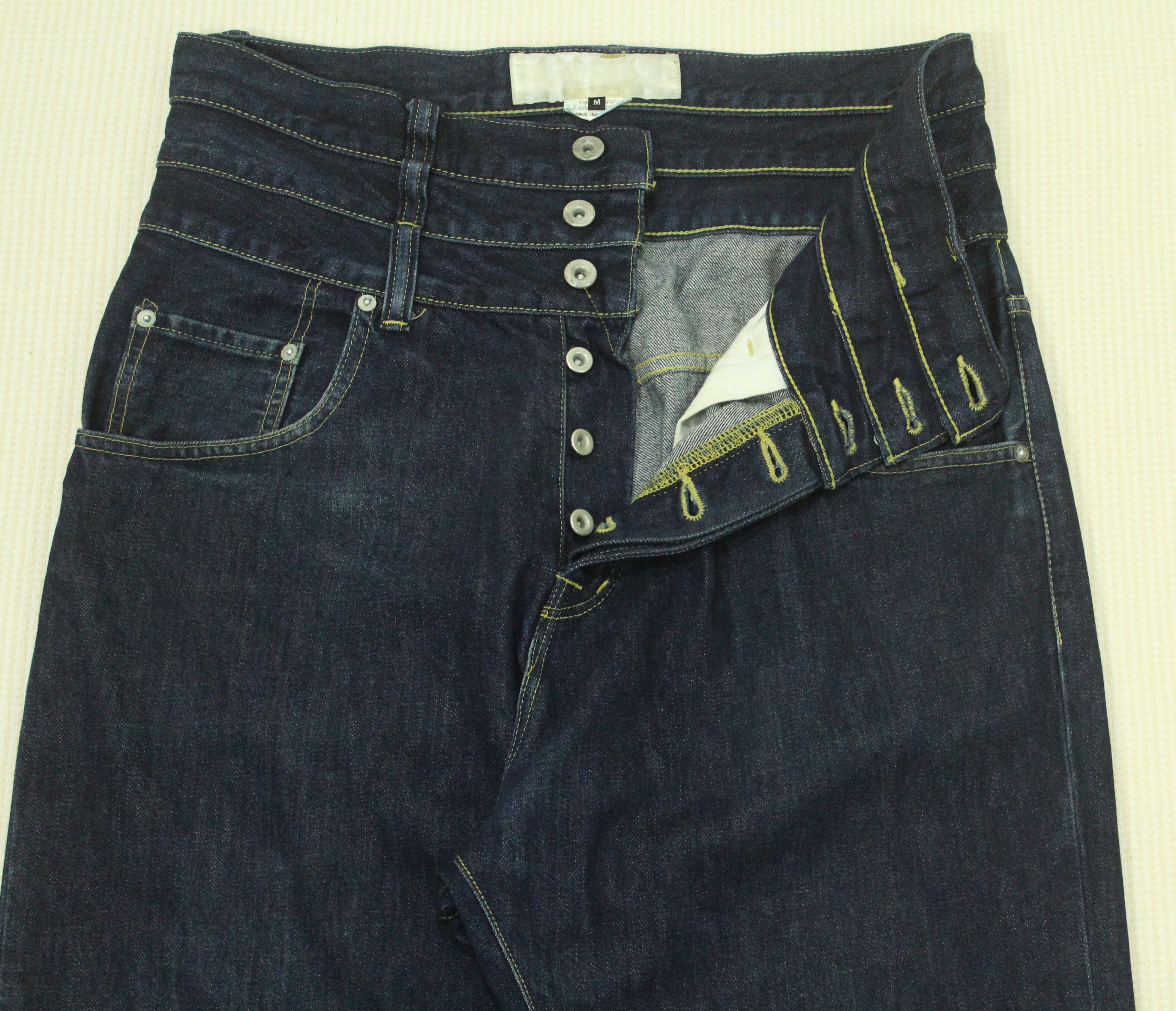 Comme des Garcons COMME DES GARCONS Denim GANRYU Triple Waist Drop Crotch Size US 34 / EU 50 - 12 Thumbnail