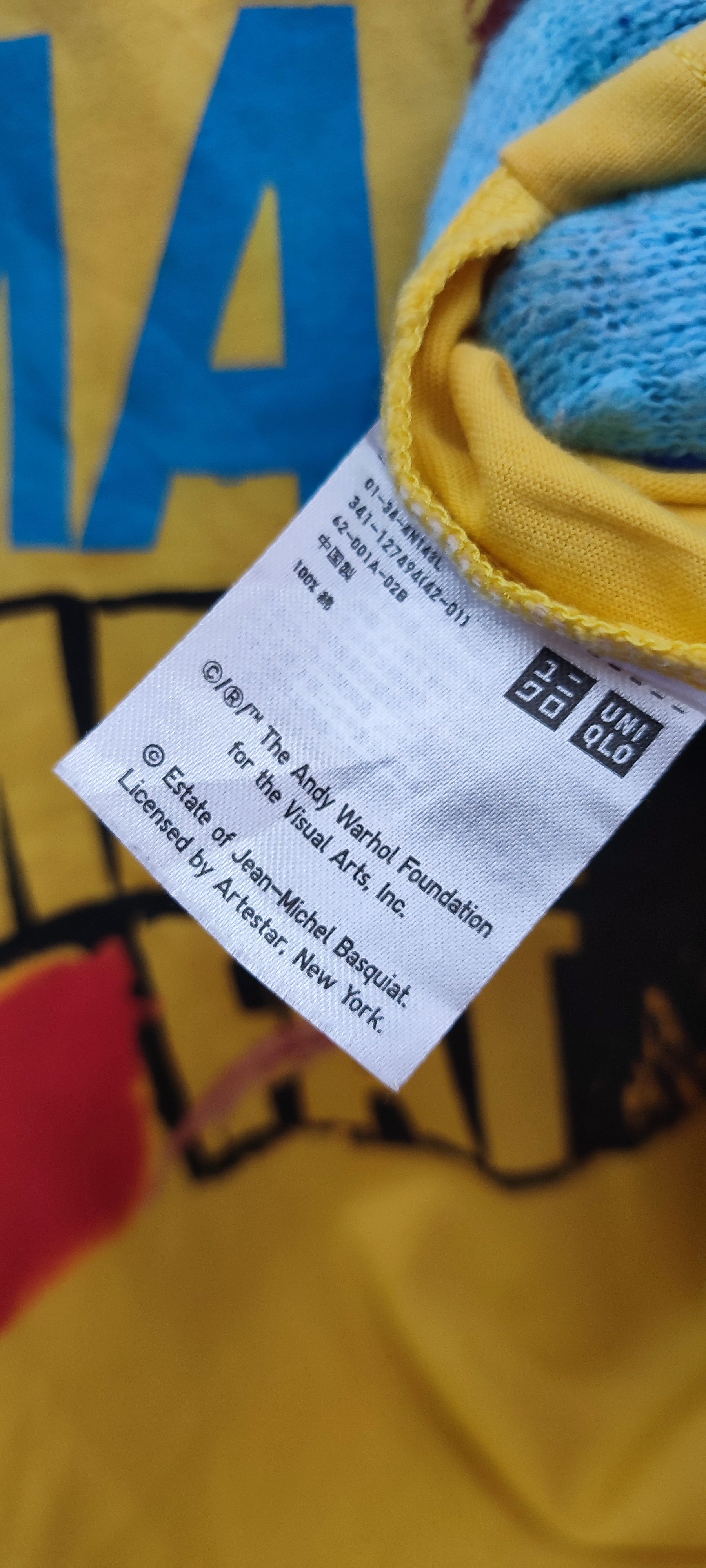 Andy Warhol × Jean-Michel Basquiat Andy Warhol ❌ Jean-Michel Basquiat Modern Art Tee. Size US XL / EU 56 / 4 - 3 Thumbnail