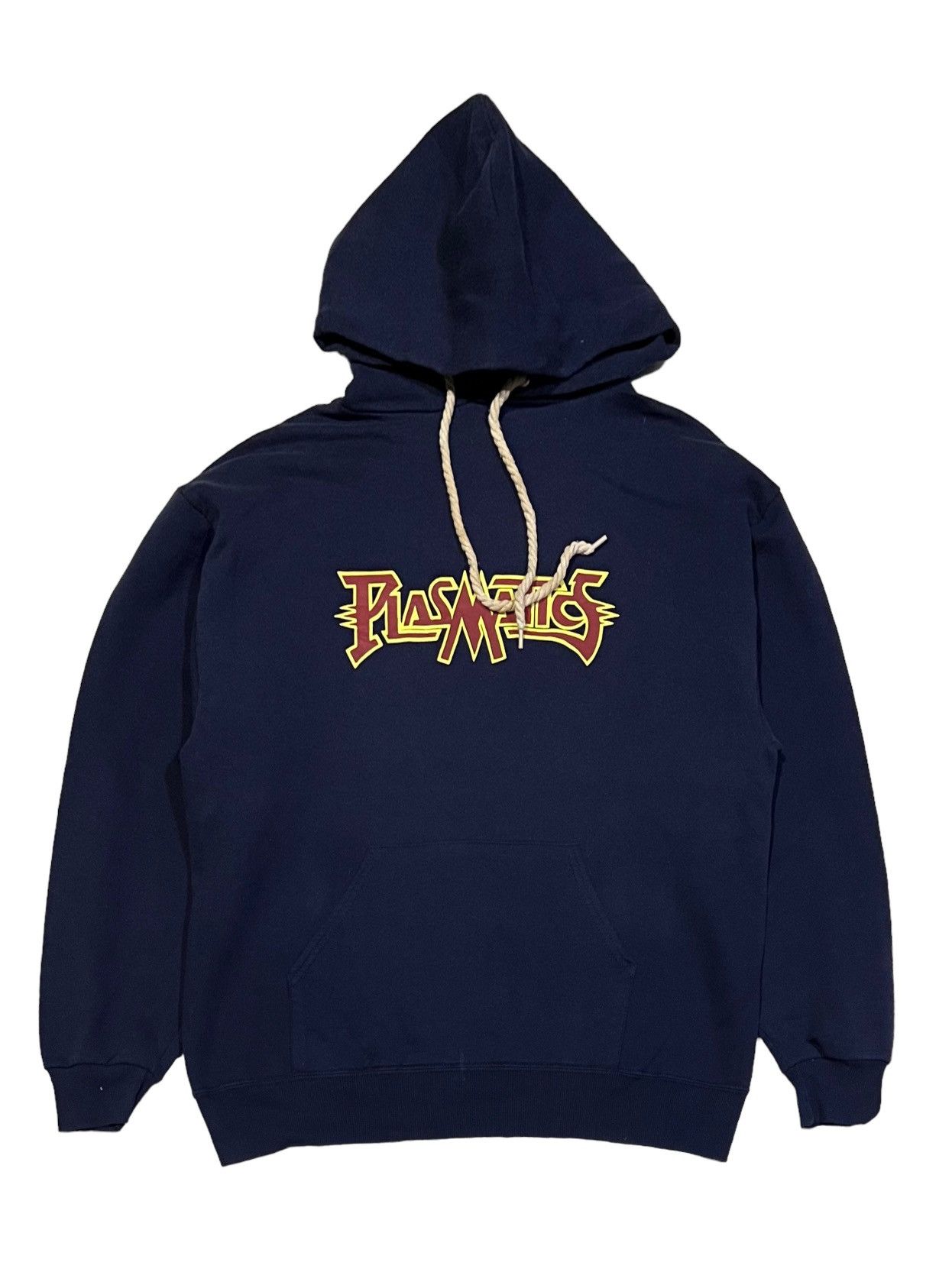 image of Band Tees x Rock Band Need Gone Nowvintage Band Punk Rockers Plasmatics Hoodie in Navy (Size Medium