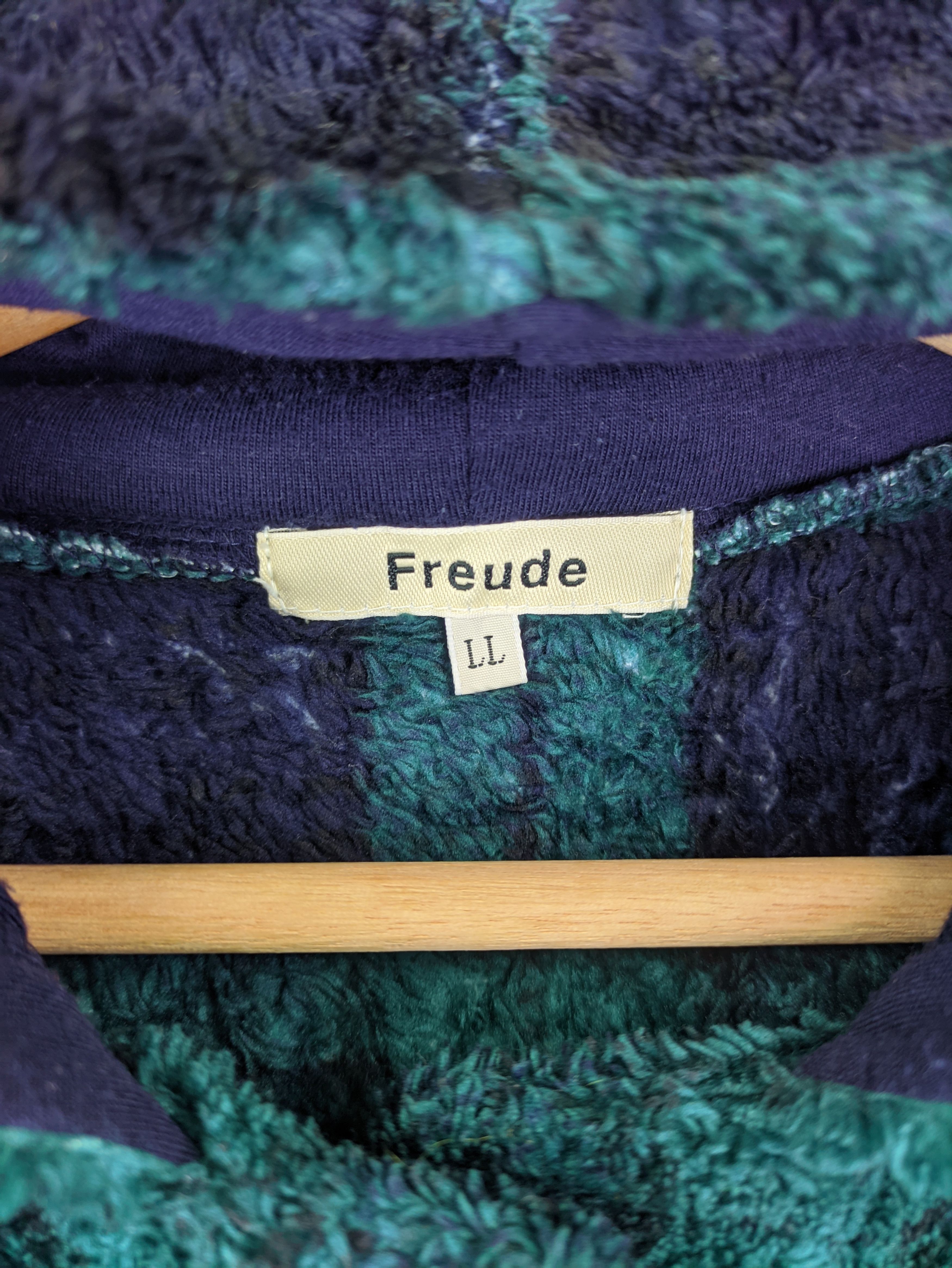 Japanese Brand Steals🔥Fleece Jacket Button Up by Freude Size US M / EU 48-50 / 2 - 3 Thumbnail