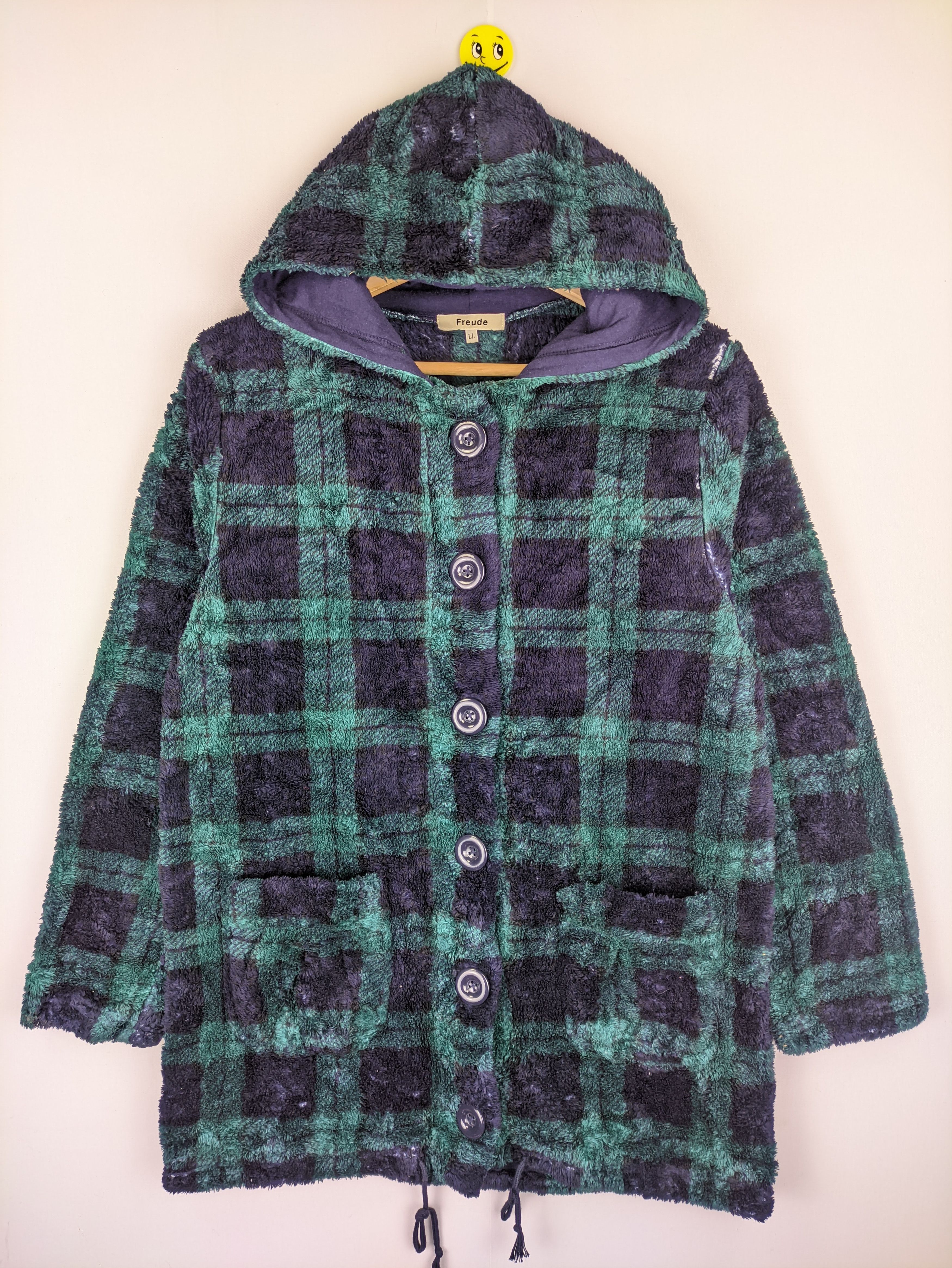 Japanese Brand Steals🔥Fleece Jacket Button Up by Freude Size US M / EU 48-50 / 2 - 1 Thumbnail