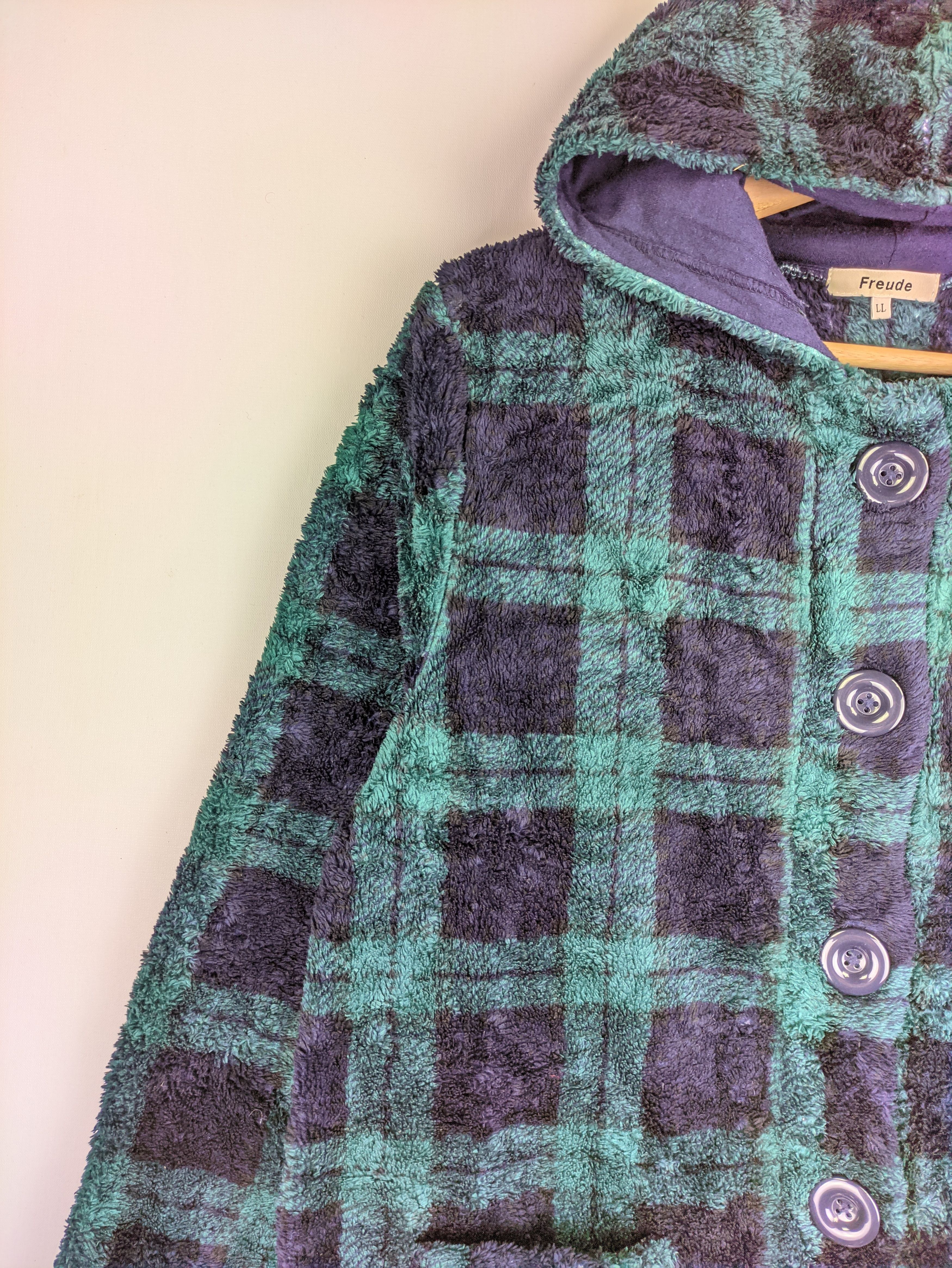Japanese Brand Steals🔥Fleece Jacket Button Up by Freude Size US M / EU 48-50 / 2 - 7 Thumbnail