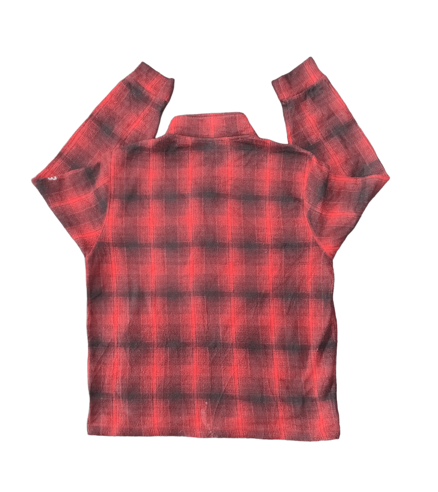 Flannel × New Balance New Balance Checkered Fleece Flannel Zipper Sweatshirt Size US XL / EU 56 / 4 - 6 Thumbnail