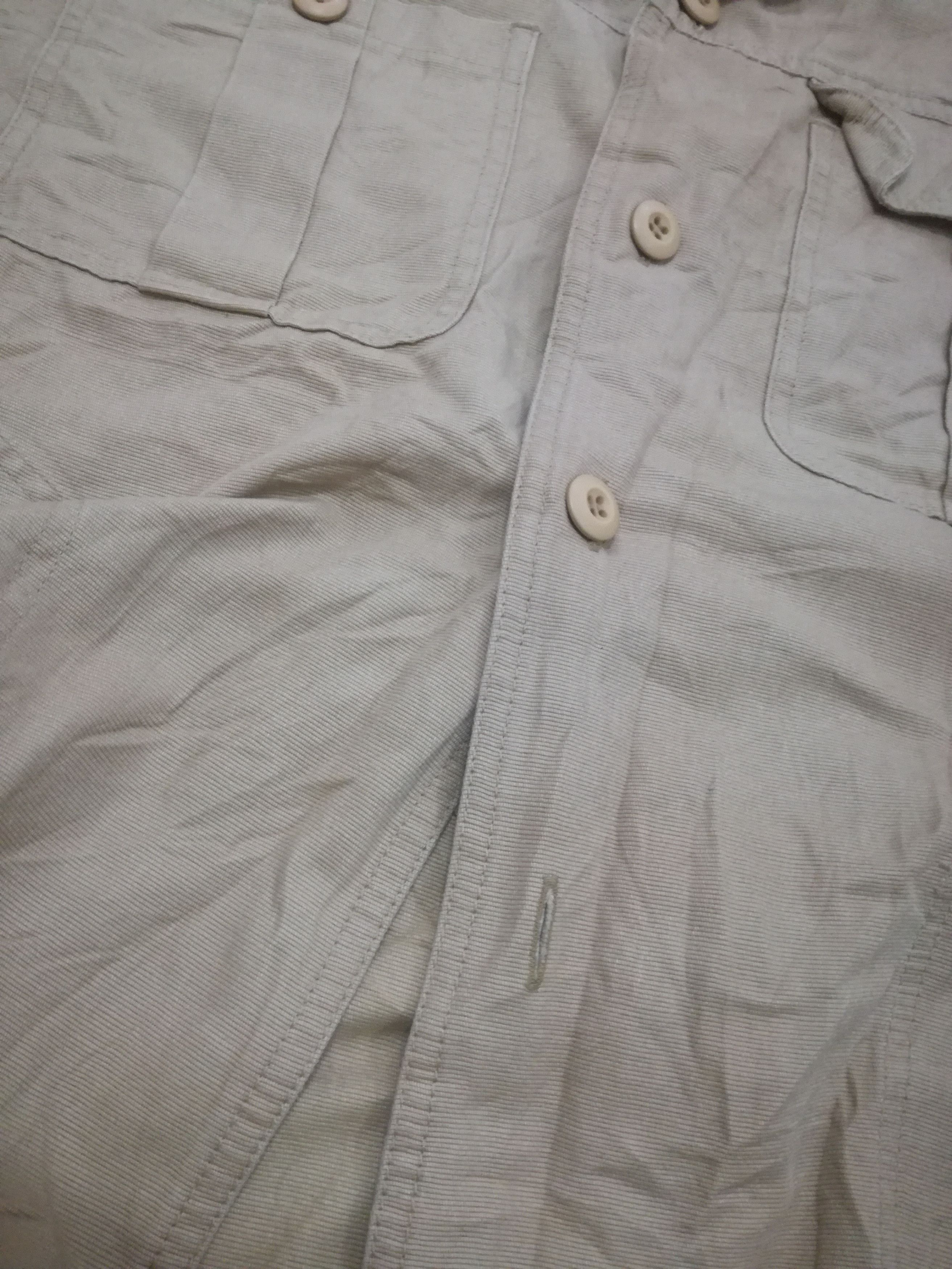 Oshkosh × Vintage 🌠Vtg Oshkosh Classic Linen Jacket 4pocket Workwear Size US M / EU 48-50 / 2 - 7 Thumbnail