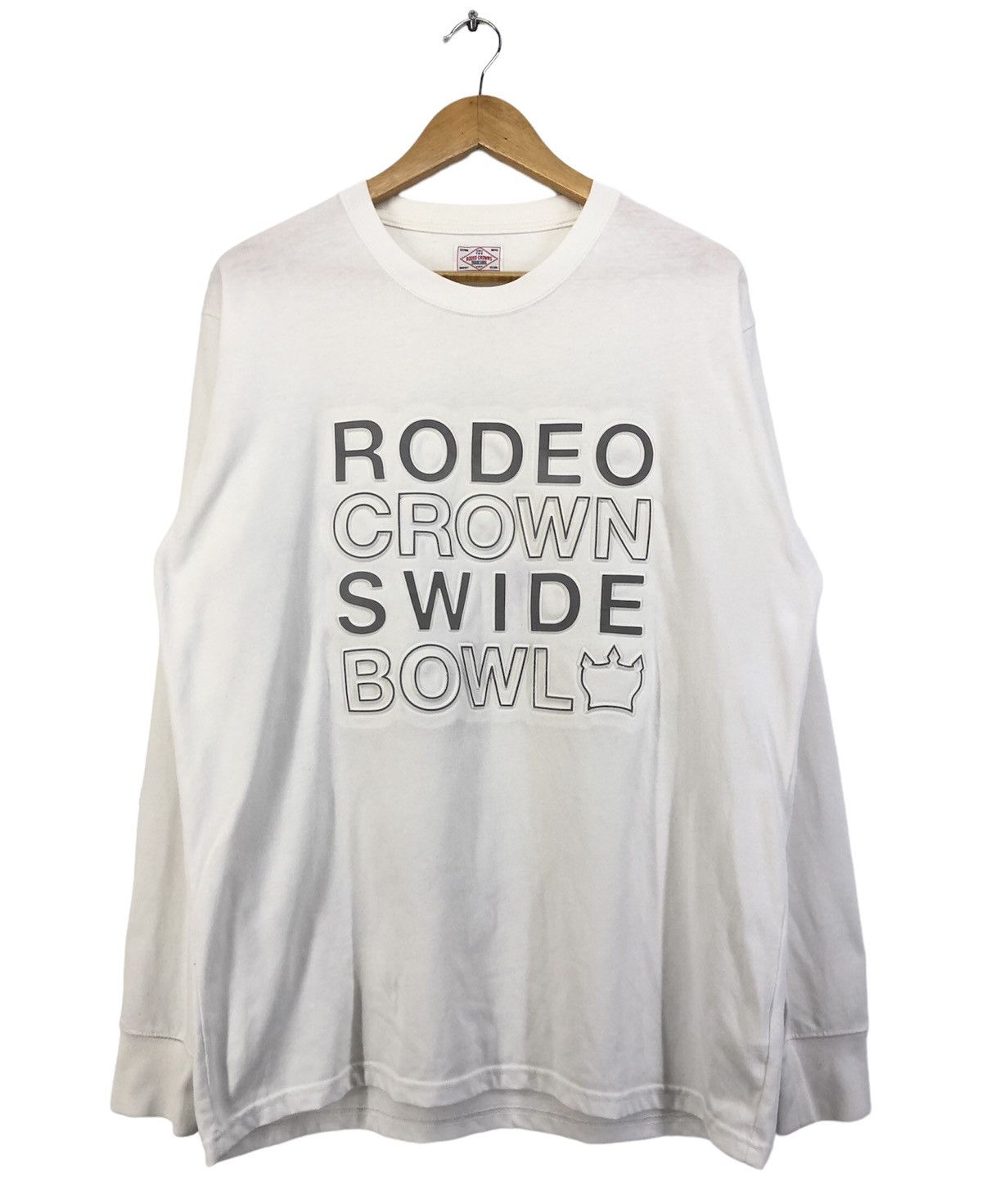 Rodeo Crown Swide Bowl Reflective Long Sleeve Tshirt