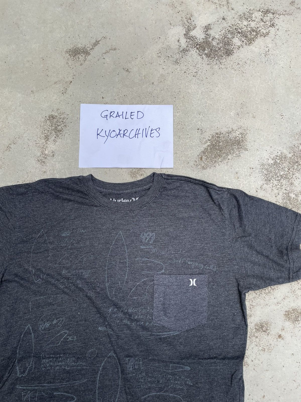 Hurley HURLEY SINGLE POCKET TEE Size US L / EU 52-54 / 3 - 2 Thumbnail