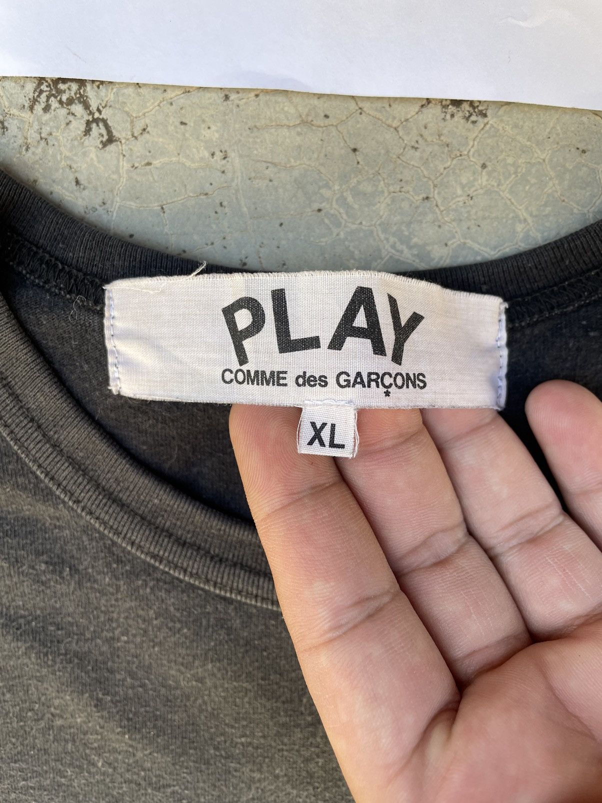 Comme des Garcons PLAY CDG PLAY GOLDEN HEART TEE Size US XL / EU 56 / 4 - 7 Thumbnail