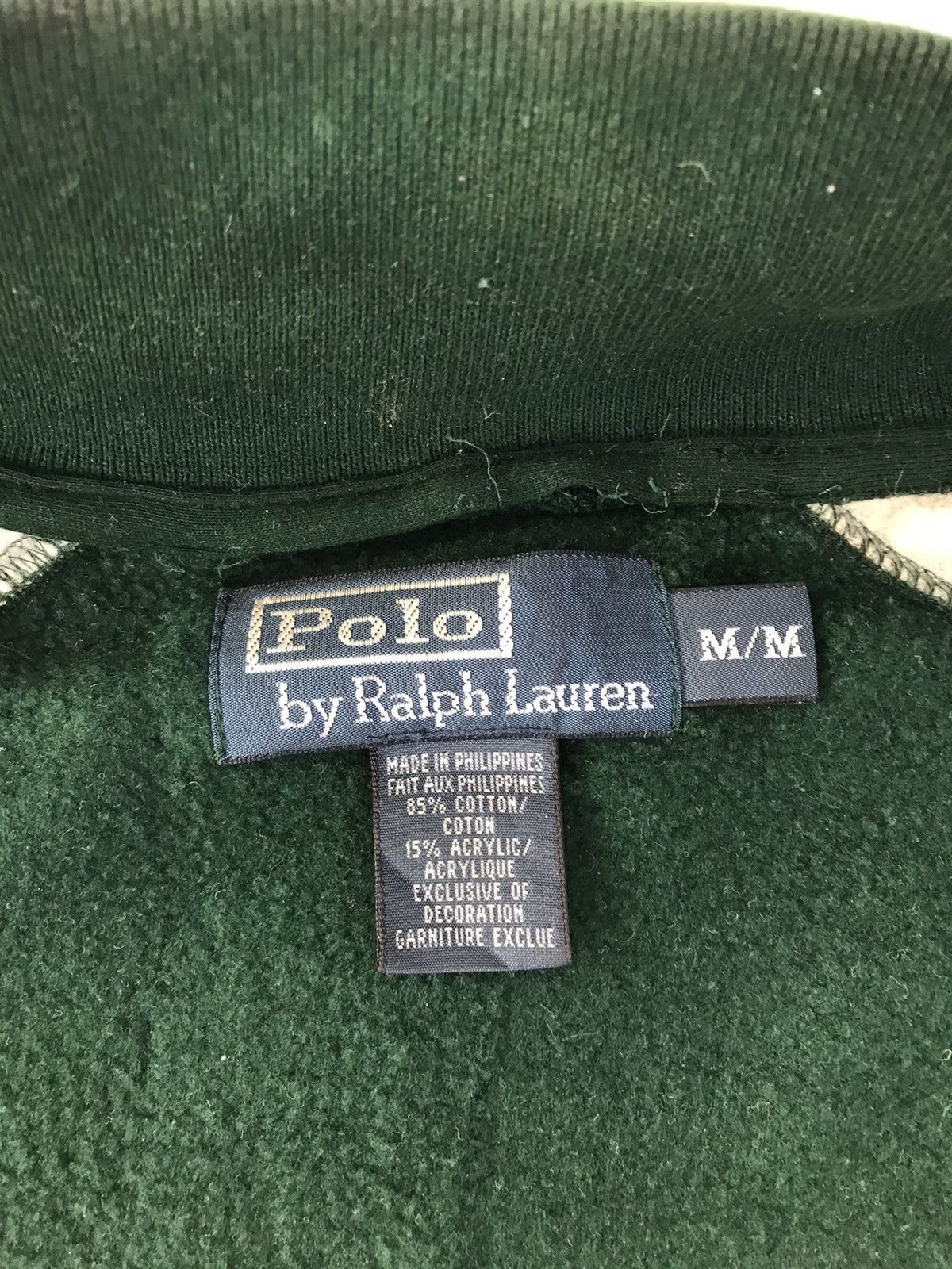 Polo Ralph Lauren × Vintage Polo by Ralph Lauren Teddy Varsity Jacket Snap Button R067j Size US M / EU 48-50 / 2 - 6 Thumbnail