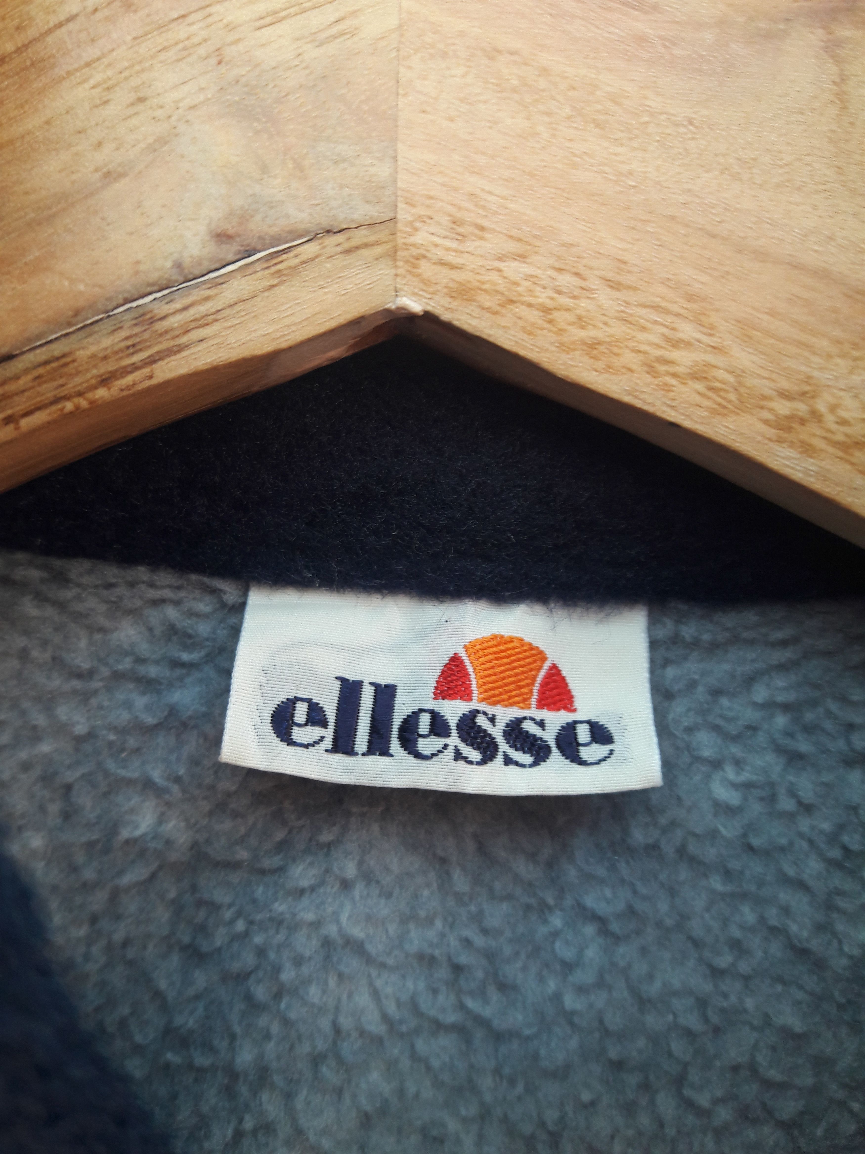 Ellesse × Vintage Vtg Ellesse Perugia Italia Dal 1959 Fleece Sweatshirt Size US L / EU 52-54 / 3 - 6 Thumbnail