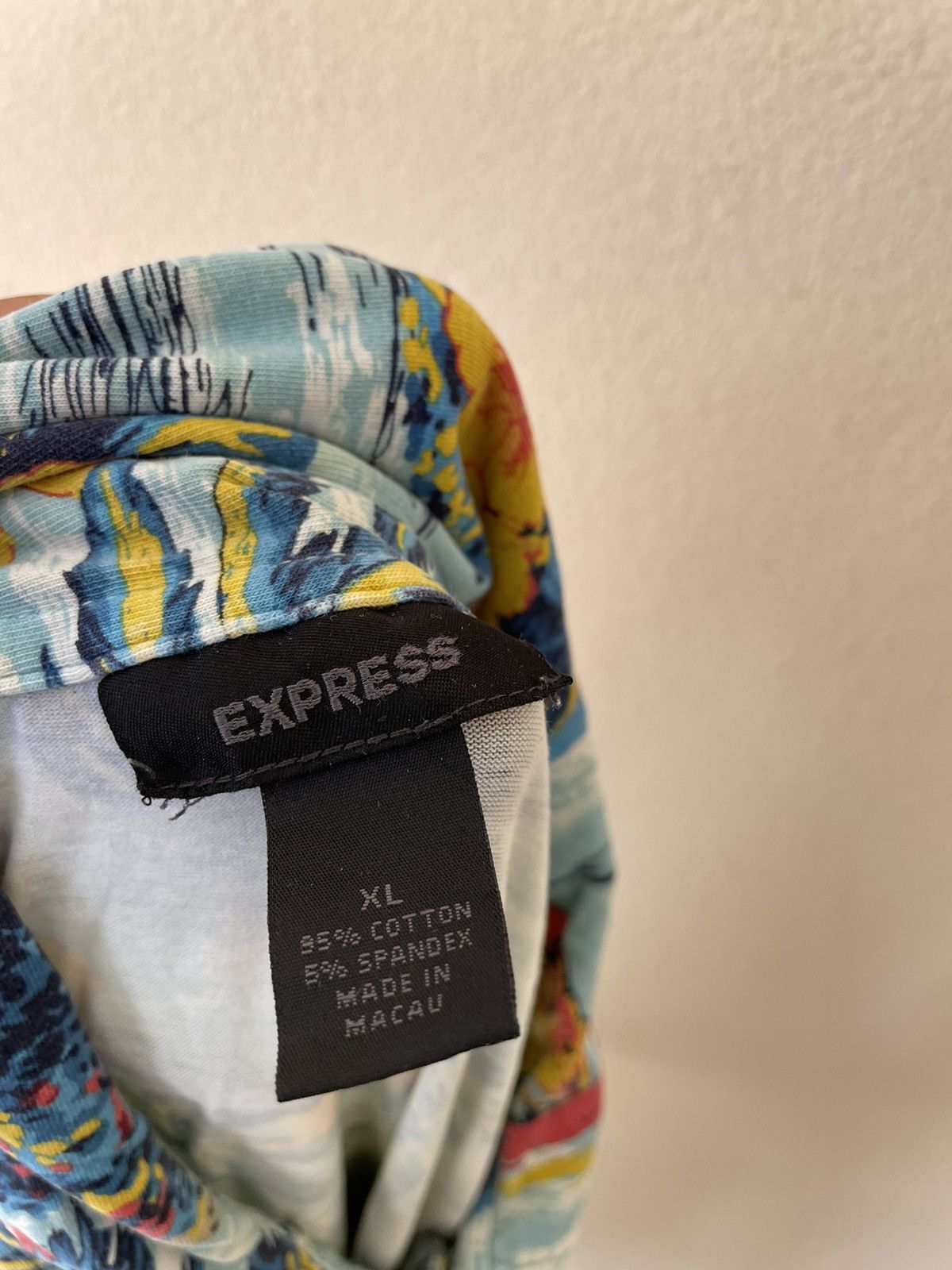 Express HAWAIIAN POLOS Size US XL / EU 56 / 4 - 7 Thumbnail