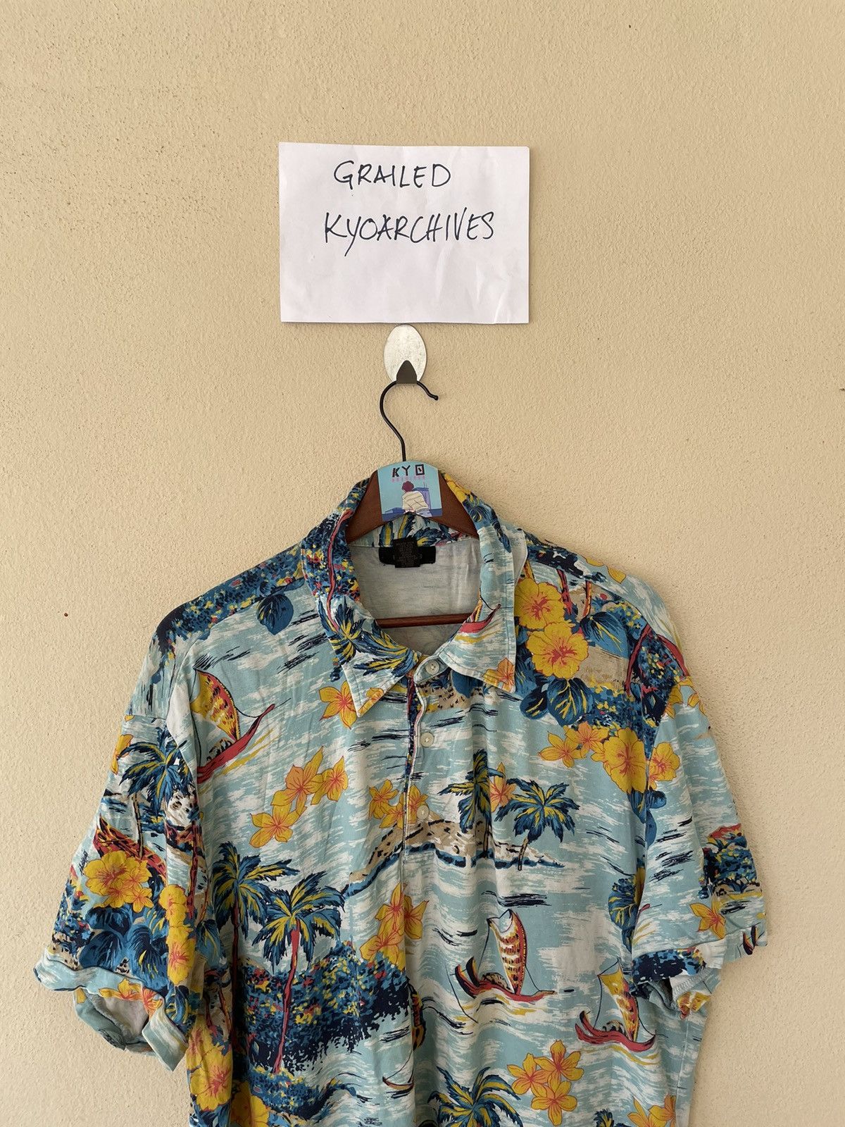 Express HAWAIIAN POLOS Size US XL / EU 56 / 4 - 3 Thumbnail
