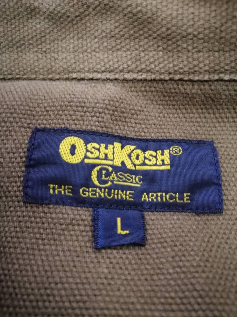 American Apparel × Oshkosh 🔥OFFER🔥Vtg Oshkosh Classic Linen American Workwear Jacket Size US L / EU 52-54 / 3 - 5 Thumbnail
