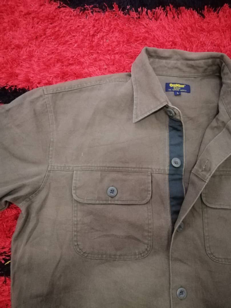 American Apparel × Oshkosh 🔥OFFER🔥Vtg Oshkosh Classic Linen American Workwear Jacket Size US L / EU 52-54 / 3 - 3 Thumbnail