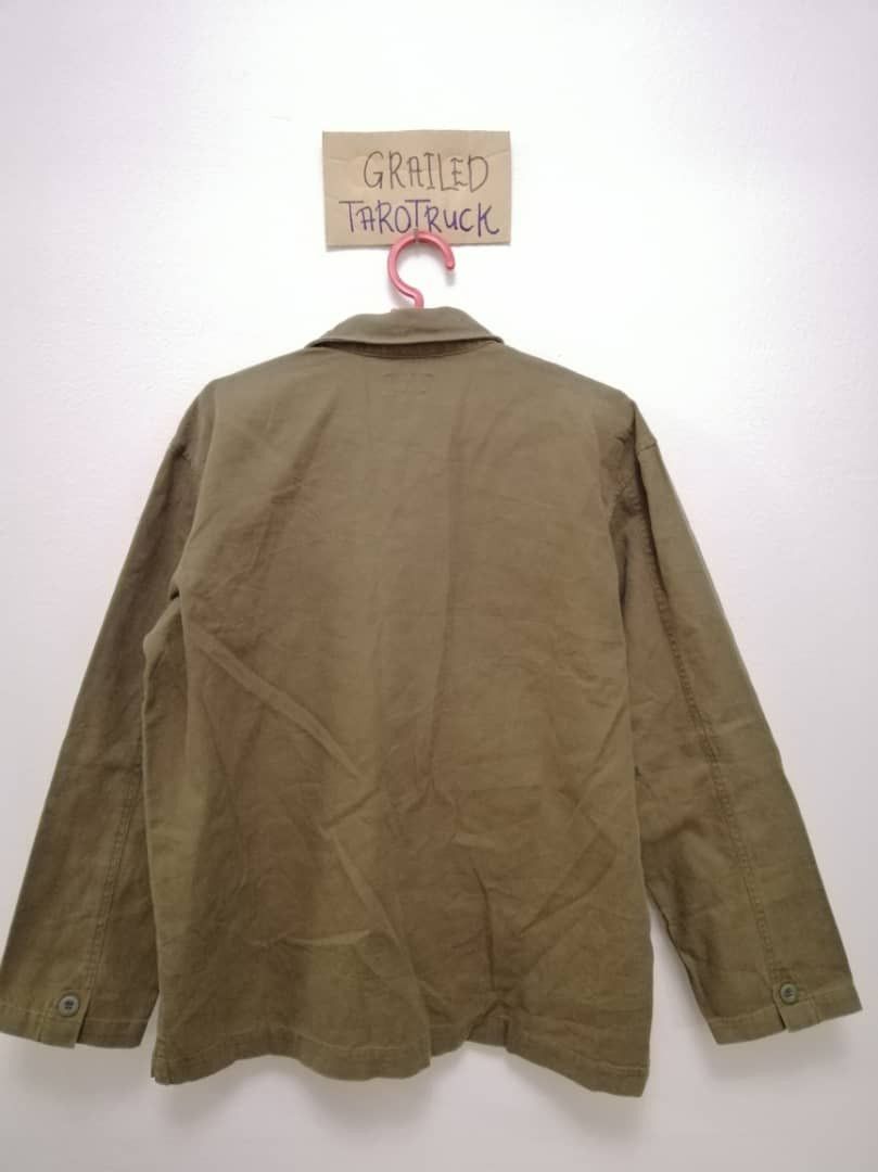 American Apparel × Oshkosh 🔥OFFER🔥Vtg Oshkosh Classic Linen American Workwear Jacket Size US L / EU 52-54 / 3 - 2 Thumbnail