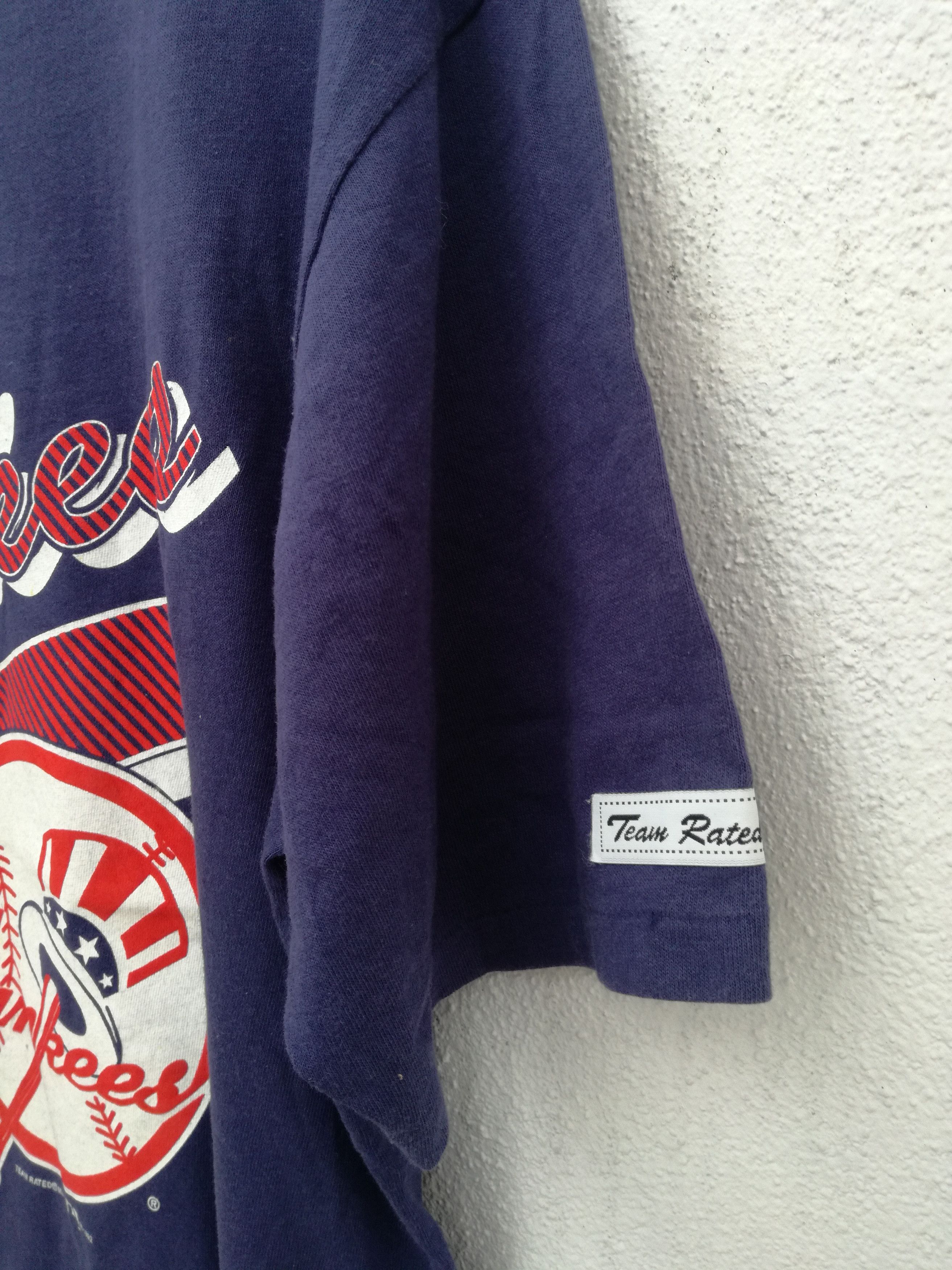 MLB × New York Yankees × Vintage 🔥GRAB🔥Vtg 90s New York Yankees Team Rated 1992 Size US L / EU 52-54 / 3 - 10 Thumbnail