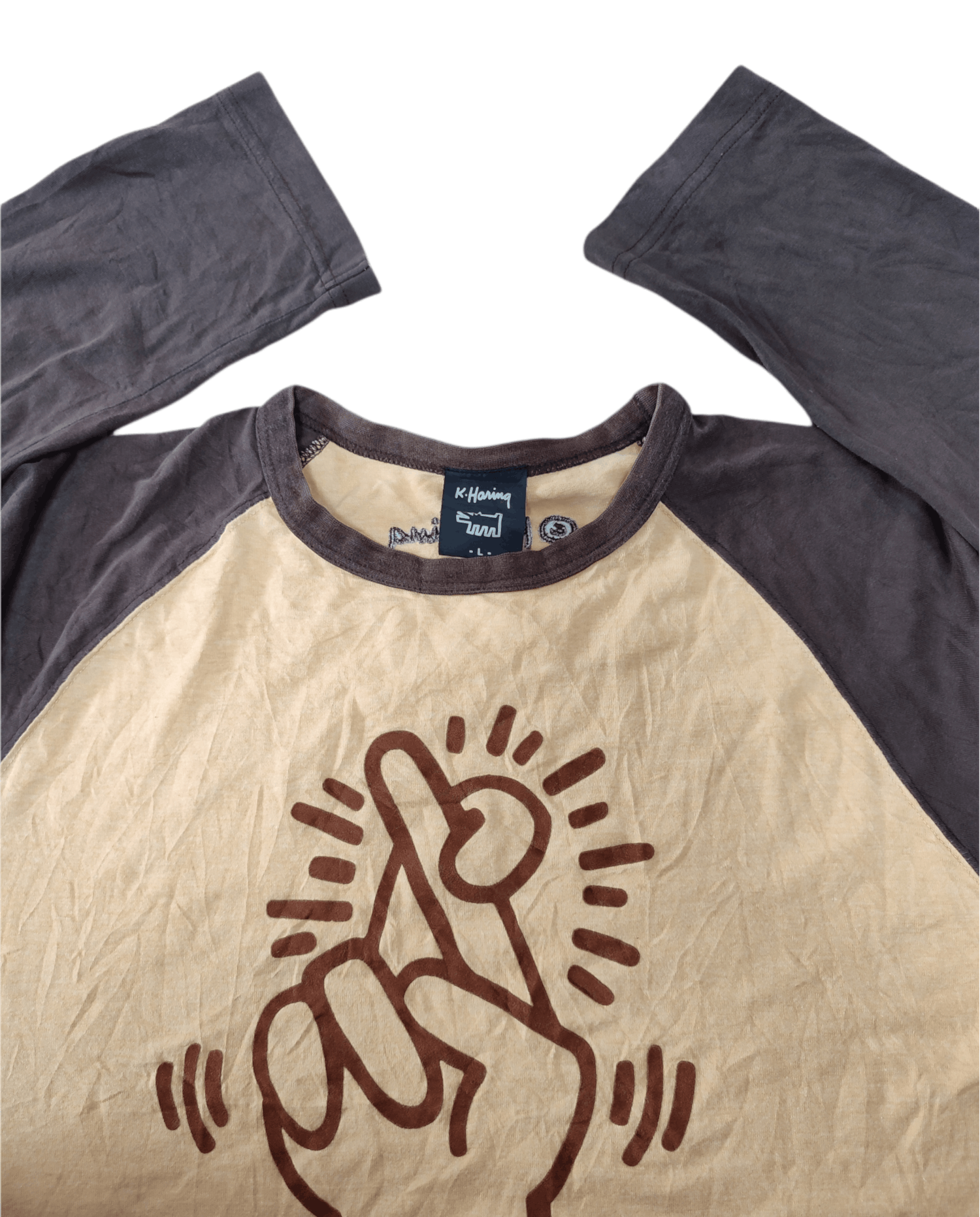 Keith Haring Keith Haring Art Hand Sign Tee Size US L / EU 52-54 / 3 - 3 Thumbnail