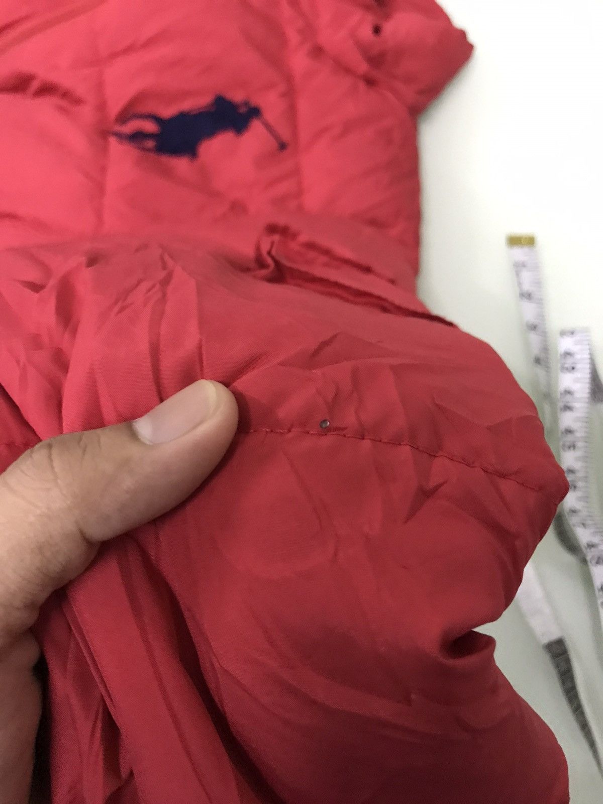 Polo Ralph Lauren Vintage Polo Ralph Lauren Puffer Bomber Jacket Red Size US S / EU 44-46 / 1 - 14 Thumbnail