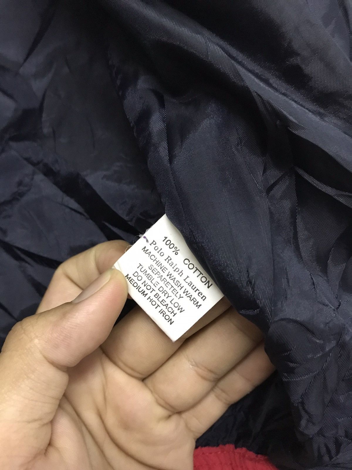 Polo Ralph Lauren Vintage Polo Ralph Lauren Puffer Bomber Jacket Red Size US S / EU 44-46 / 1 - 18 Thumbnail