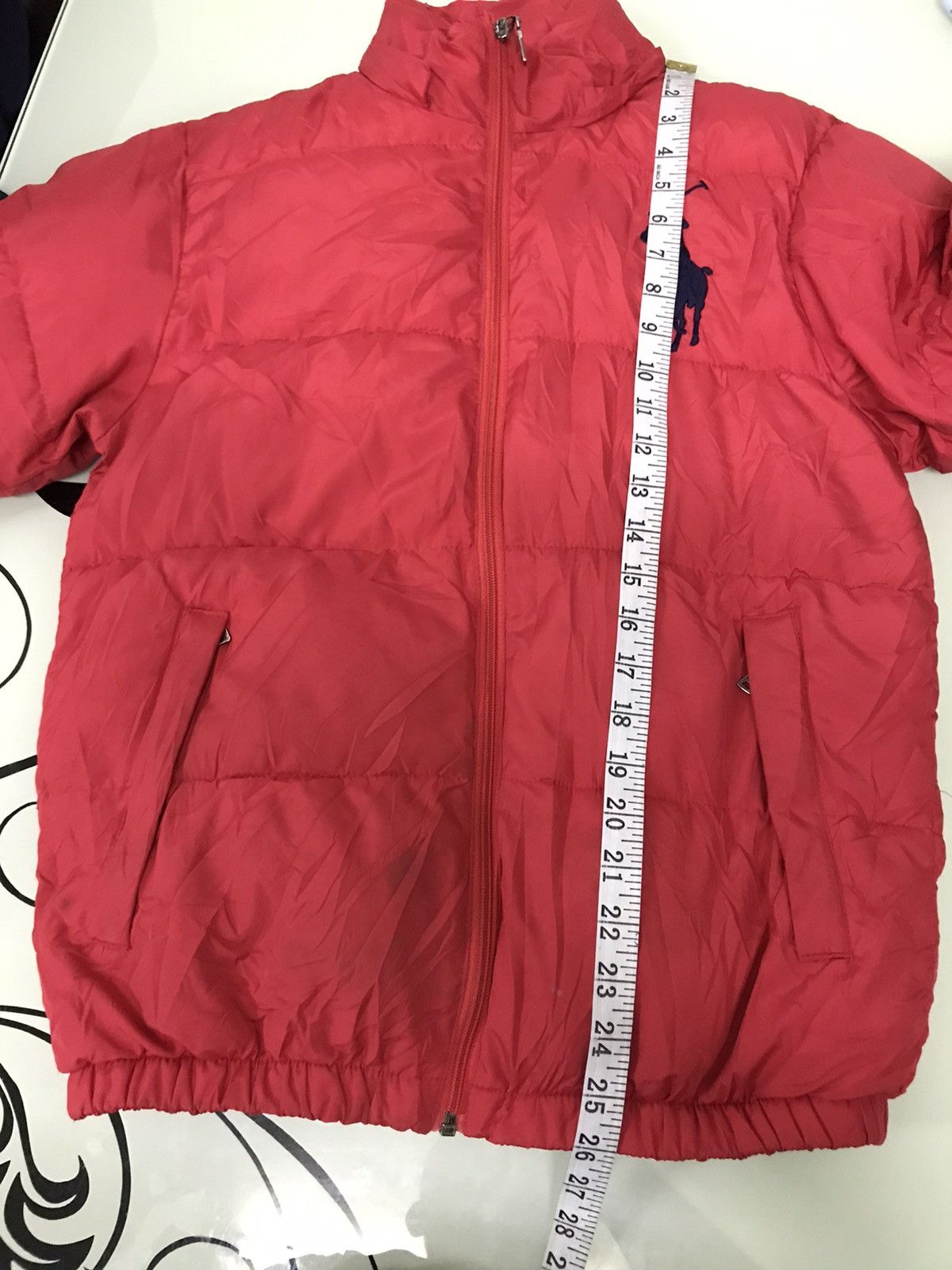 Polo Ralph Lauren Vintage Polo Ralph Lauren Puffer Bomber Jacket Red Size US S / EU 44-46 / 1 - 21 Thumbnail