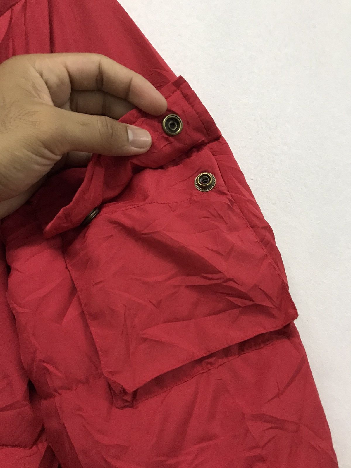 Polo Ralph Lauren Vintage Polo Ralph Lauren Puffer Bomber Jacket Red Size US S / EU 44-46 / 1 - 8 Thumbnail