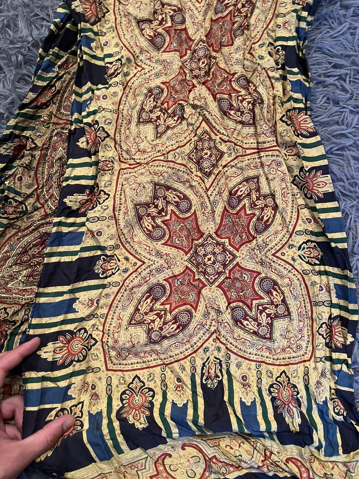 Vintage Crivelli 90s vintage 100% silk scarf Size ONE SIZE - 2 Thumbnail