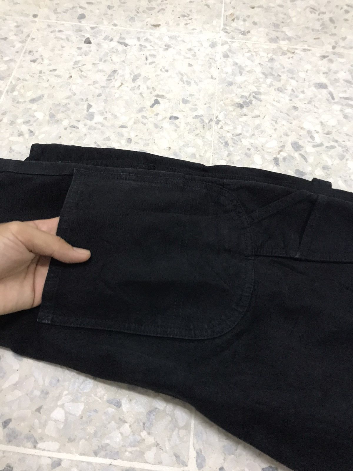 Lee Vintage Lee Work Wear Denim Black Jumpsuit/Coverall Size US 30 / EU 46 - 8 Thumbnail