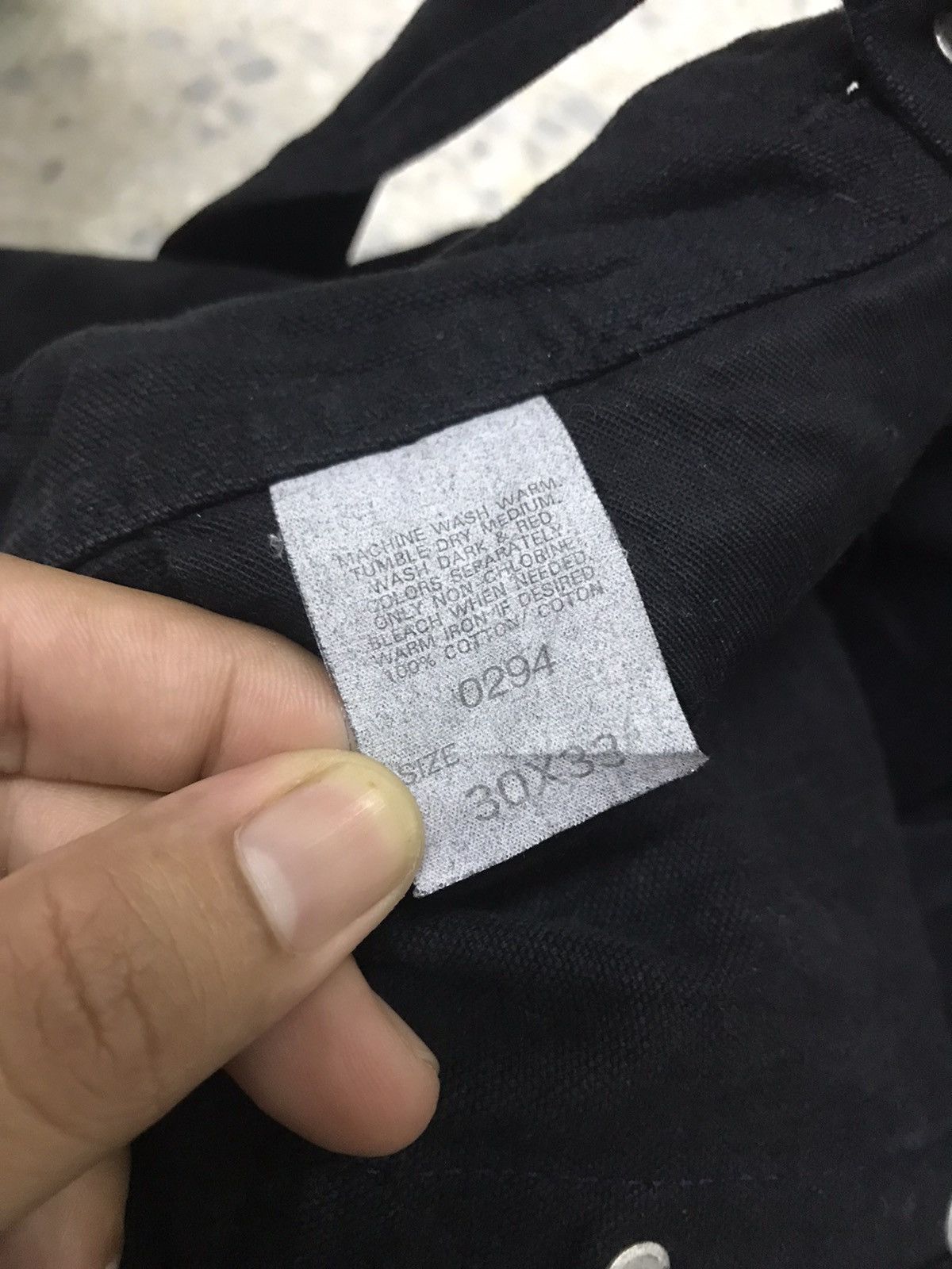 Lee Vintage Lee Work Wear Denim Black Jumpsuit/Coverall Size US 30 / EU 46 - 11 Thumbnail