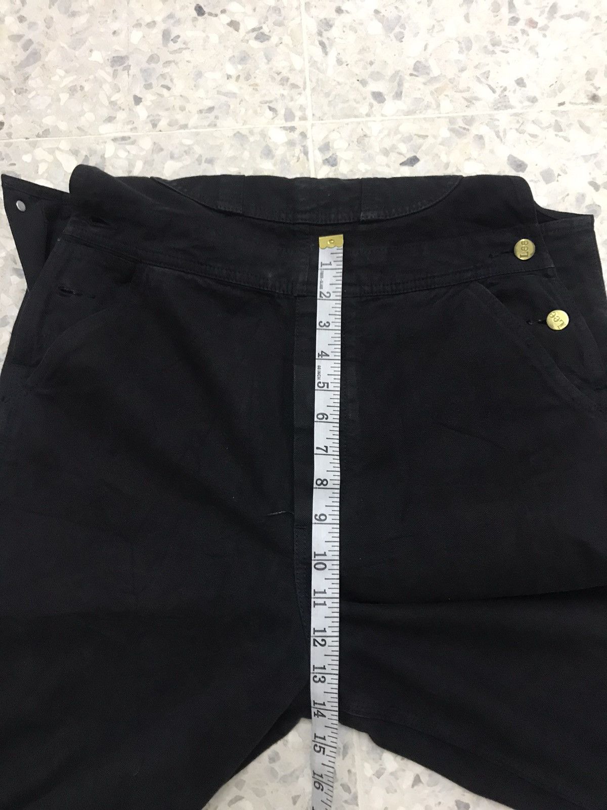 Lee Vintage Lee Work Wear Denim Black Jumpsuit/Coverall Size US 30 / EU 46 - 20 Thumbnail