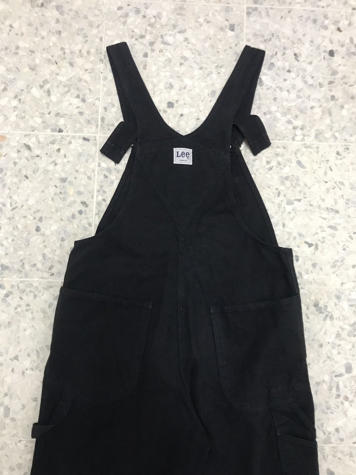 Lee Vintage Lee Work Wear Denim Black Jumpsuit/Coverall Size US 30 / EU 46 - 22 Thumbnail