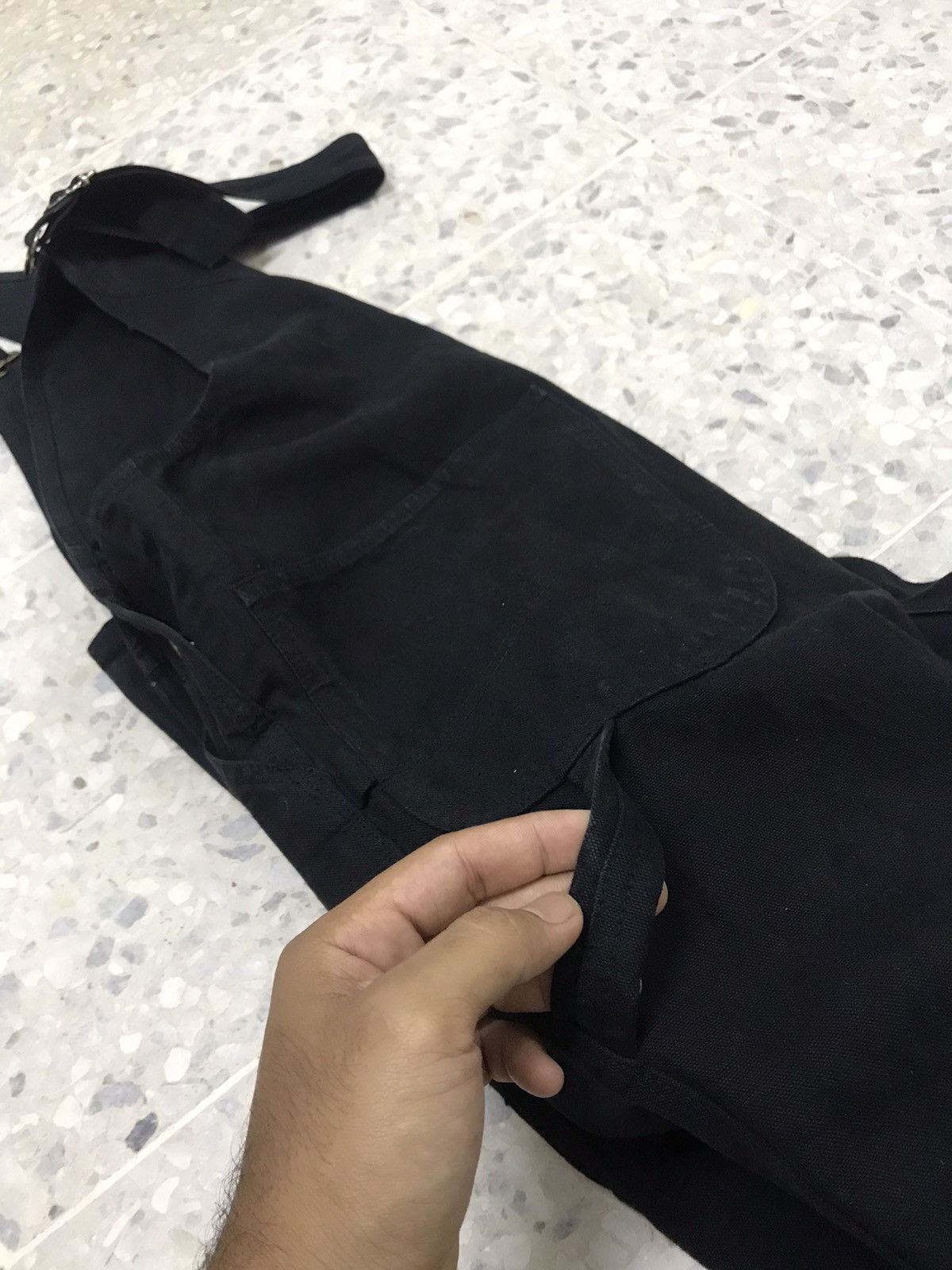 Lee Vintage Lee Work Wear Denim Black Jumpsuit/Coverall Size US 30 / EU 46 - 10 Thumbnail