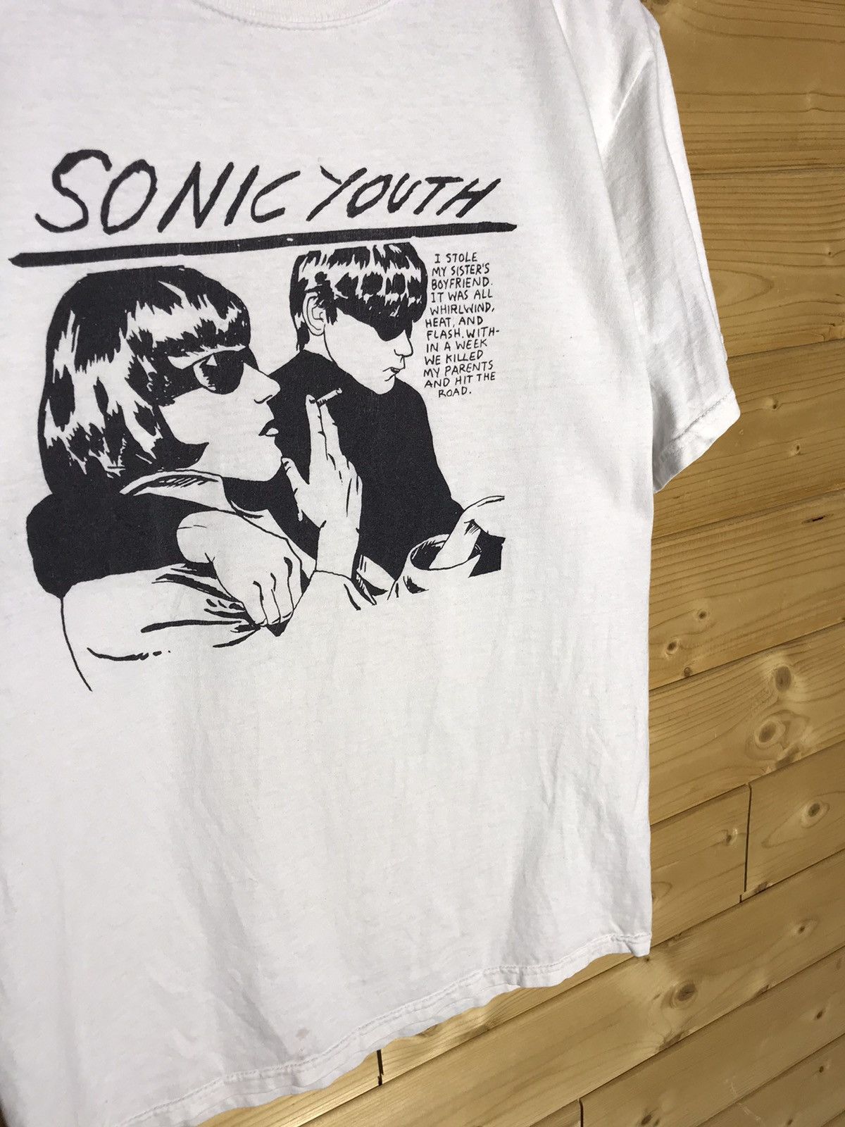 Band Tees Vintage Sonic Youth t-shirt Size US M / EU 48-50 / 2 - 3 Thumbnail