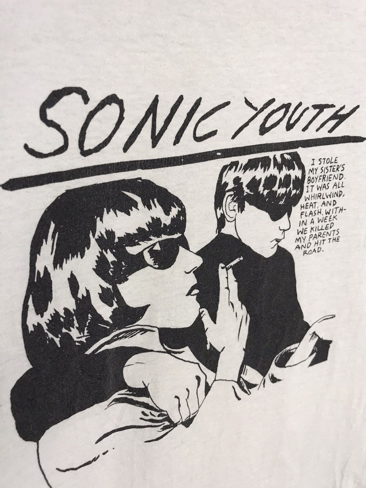 Band Tees Vintage Sonic Youth t-shirt Size US M / EU 48-50 / 2 - 4 Thumbnail