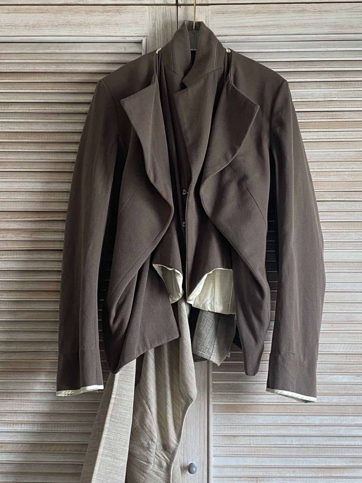 Comme des Garcons Masterpiece FW 1997 Deconstructed Jacket Size M / US 6-8 / IT 42-44 - 14 Thumbnail