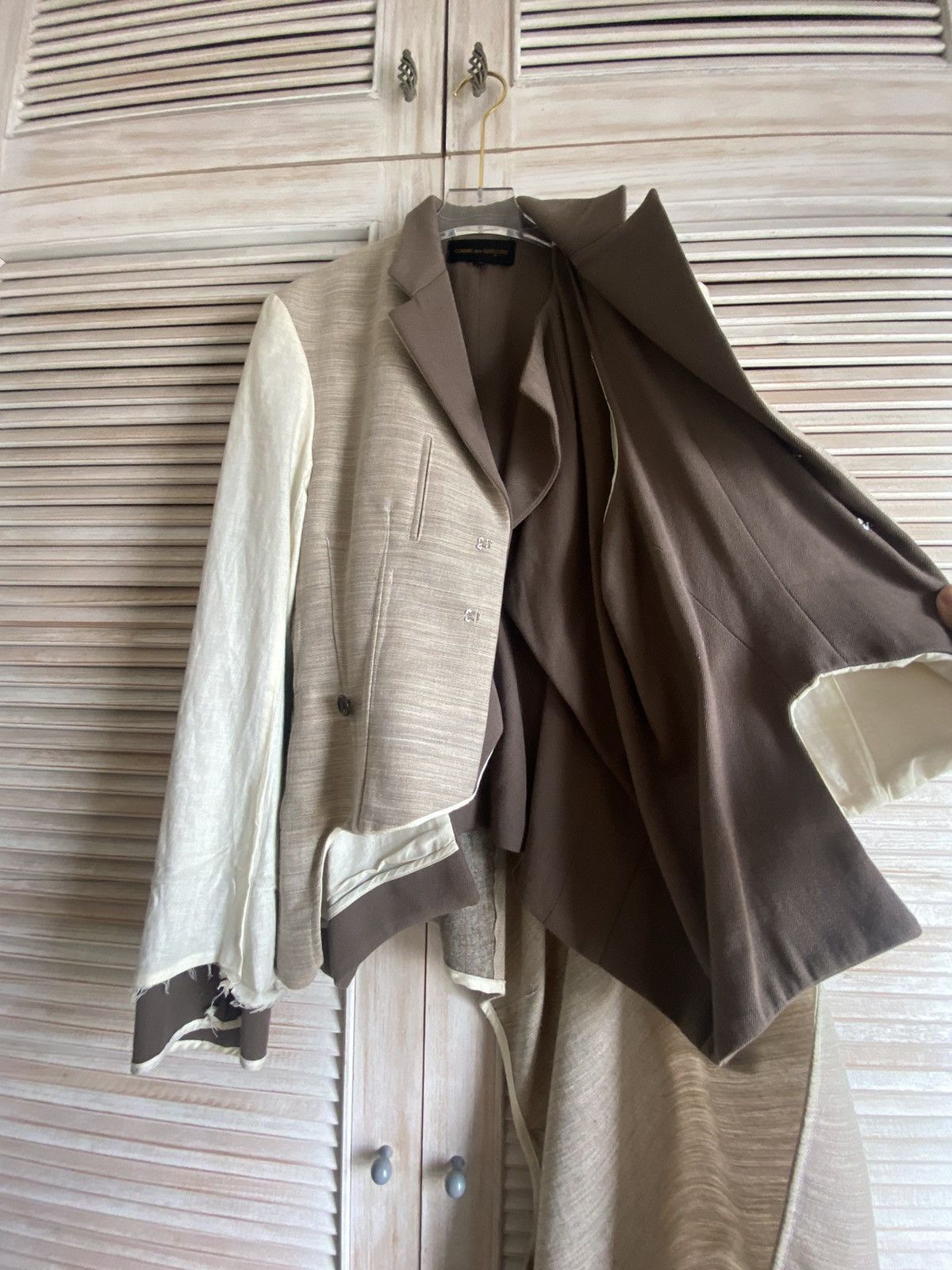 Comme des Garcons Masterpiece FW 1997 Deconstructed Jacket Size M / US 6-8 / IT 42-44 - 7 Thumbnail