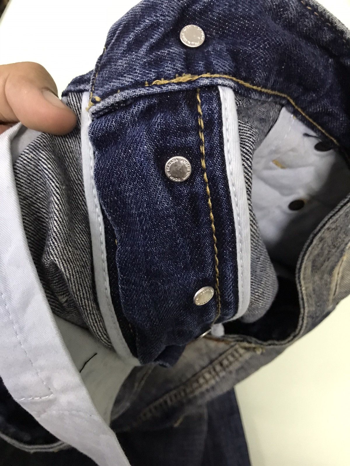 Dsquared2 Vintage Dsquared2 Distressed patchwork denim jeans Size US 35 - 15 Thumbnail