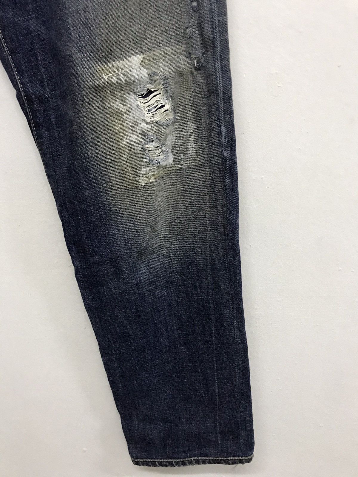 Dsquared2 Vintage Dsquared2 Distressed patchwork denim jeans Size US 35 - 5 Thumbnail