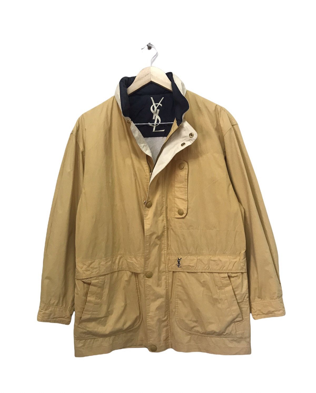 Vintage Vintage Yves Saint Laurent Light Jackets Size US M / EU 48-50 / 2 - 1 Thumbnail
