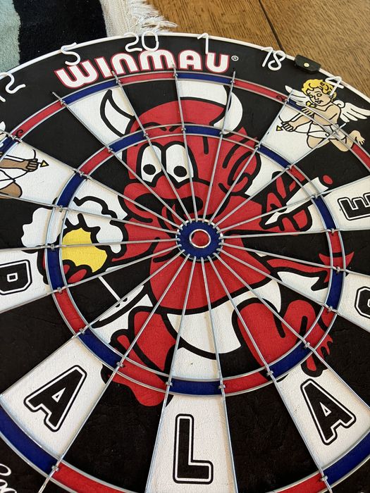 Palace Summer 23 Palace Winmau Fallen Angels Dartboard | Grailed