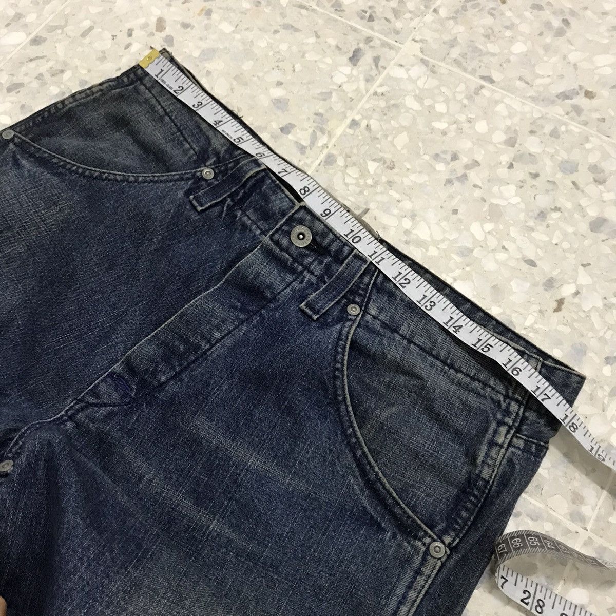 Stussy Rare❗️Vintage Stussy made in canada loose cut denim Size US 35 - 18 Thumbnail