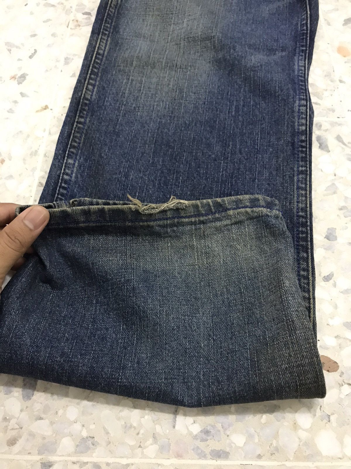 Stussy Rare❗️Vintage Stussy made in canada loose cut denim Size US 35 - 7 Thumbnail