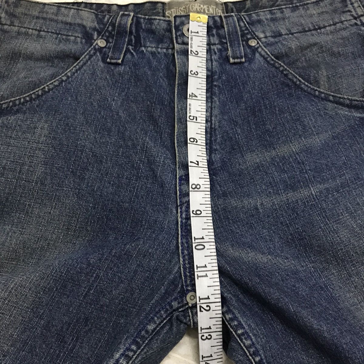 Stussy Rare❗️Vintage Stussy made in canada loose cut denim Size US 35 - 19 Thumbnail